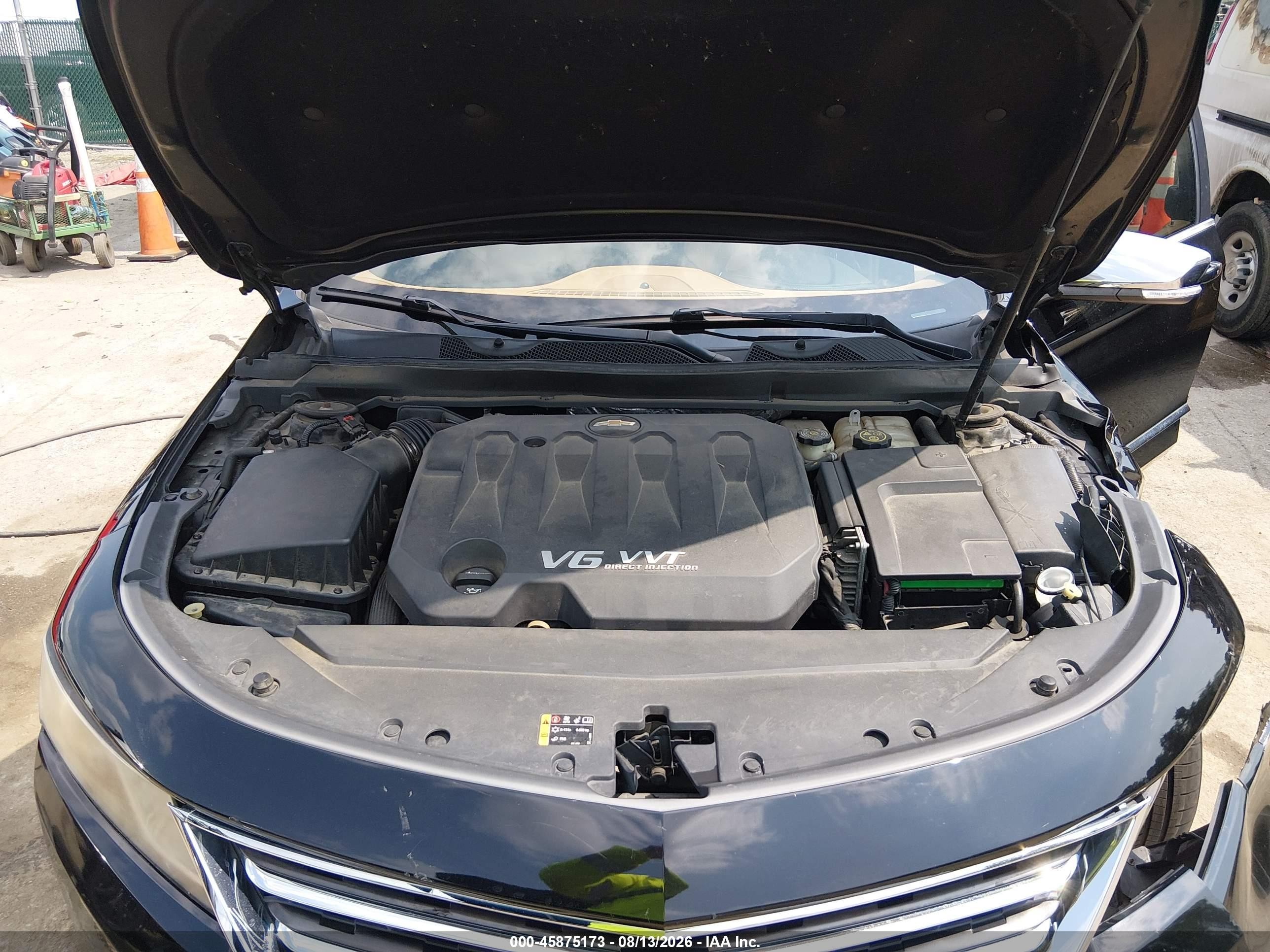 2015 Chevrolet Impala 2lz Black vin: 2G1165S37F9125057
