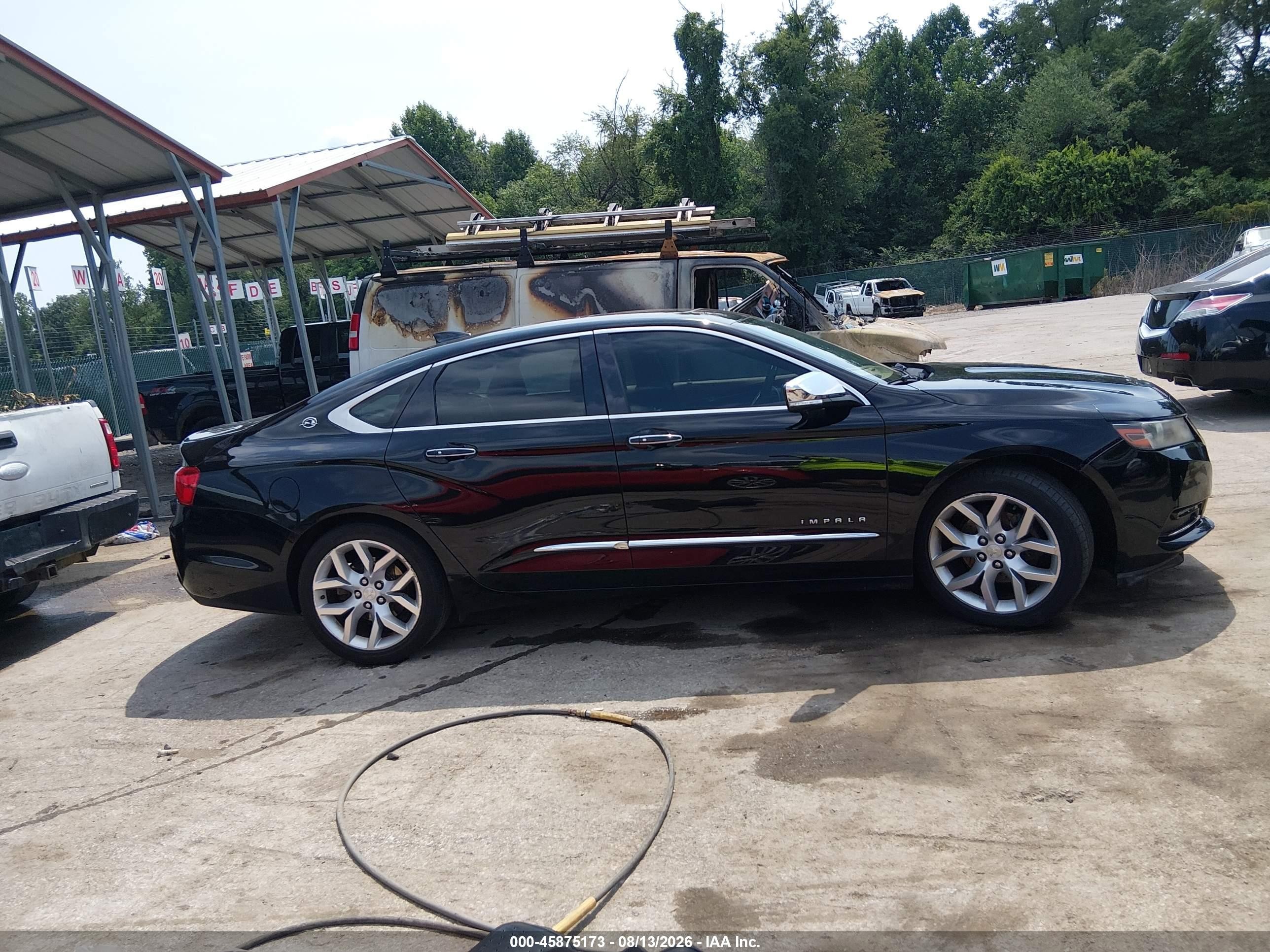 2015 Chevrolet Impala 2lz Black vin: 2G1165S37F9125057