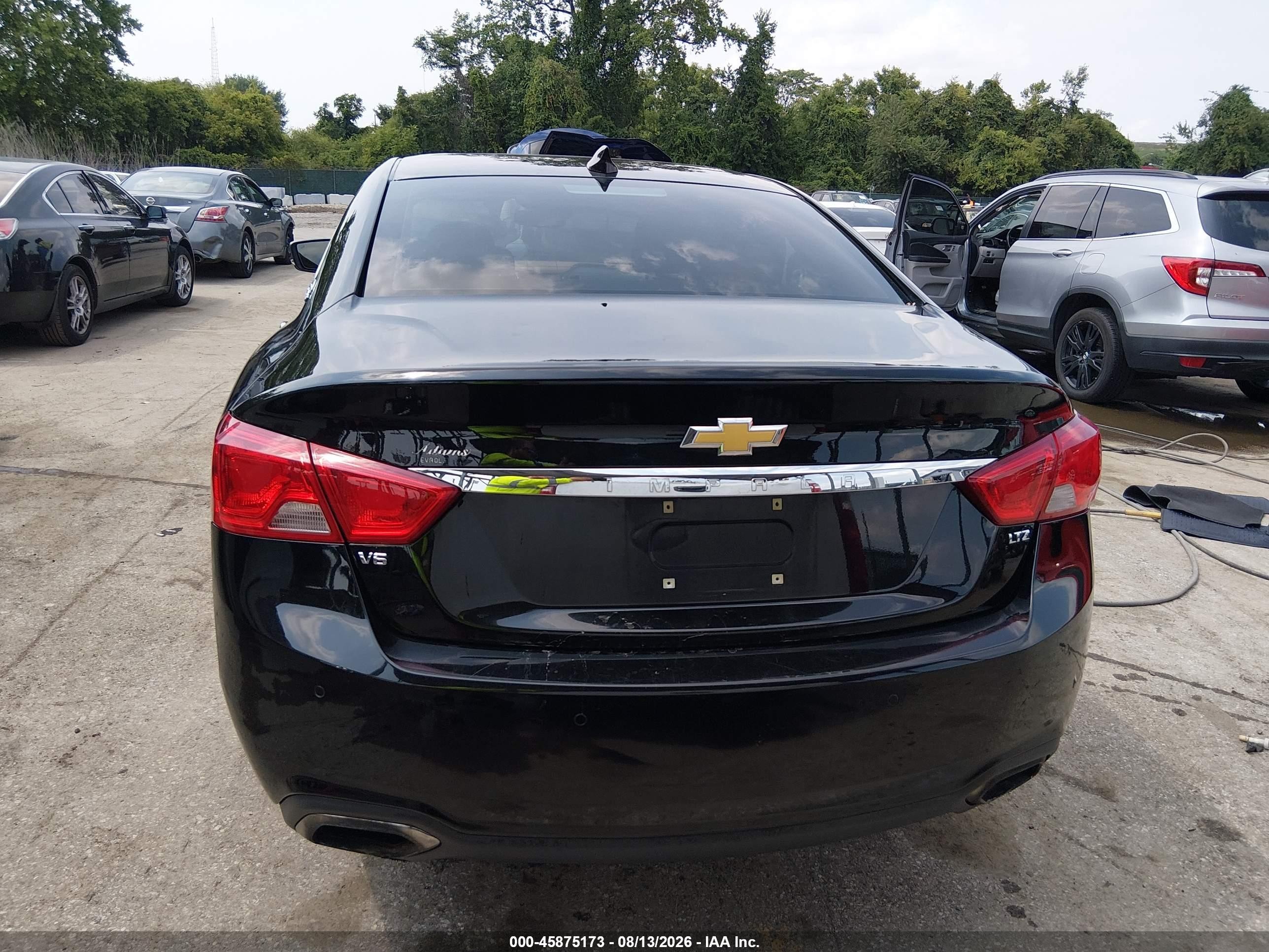 2015 Chevrolet Impala 2lz Black vin: 2G1165S37F9125057