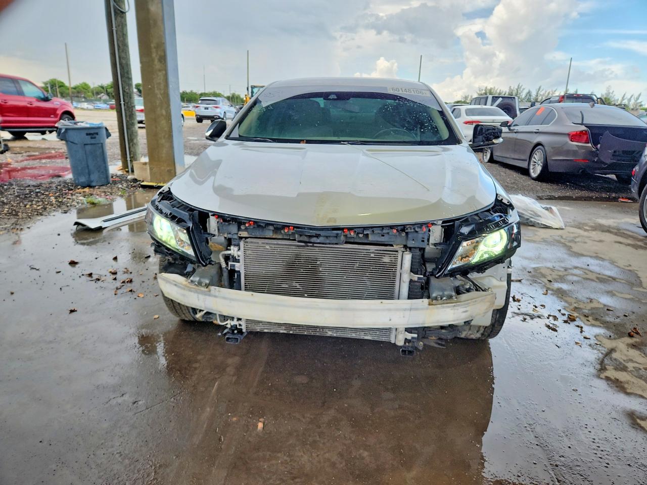 2015 Chevrolet Impala Ltz Silver vin: 2G1165S38F9104850