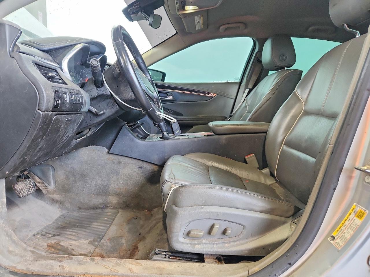 2015 Chevrolet Impala Ltz Silver vin: 2G1165S38F9104850
