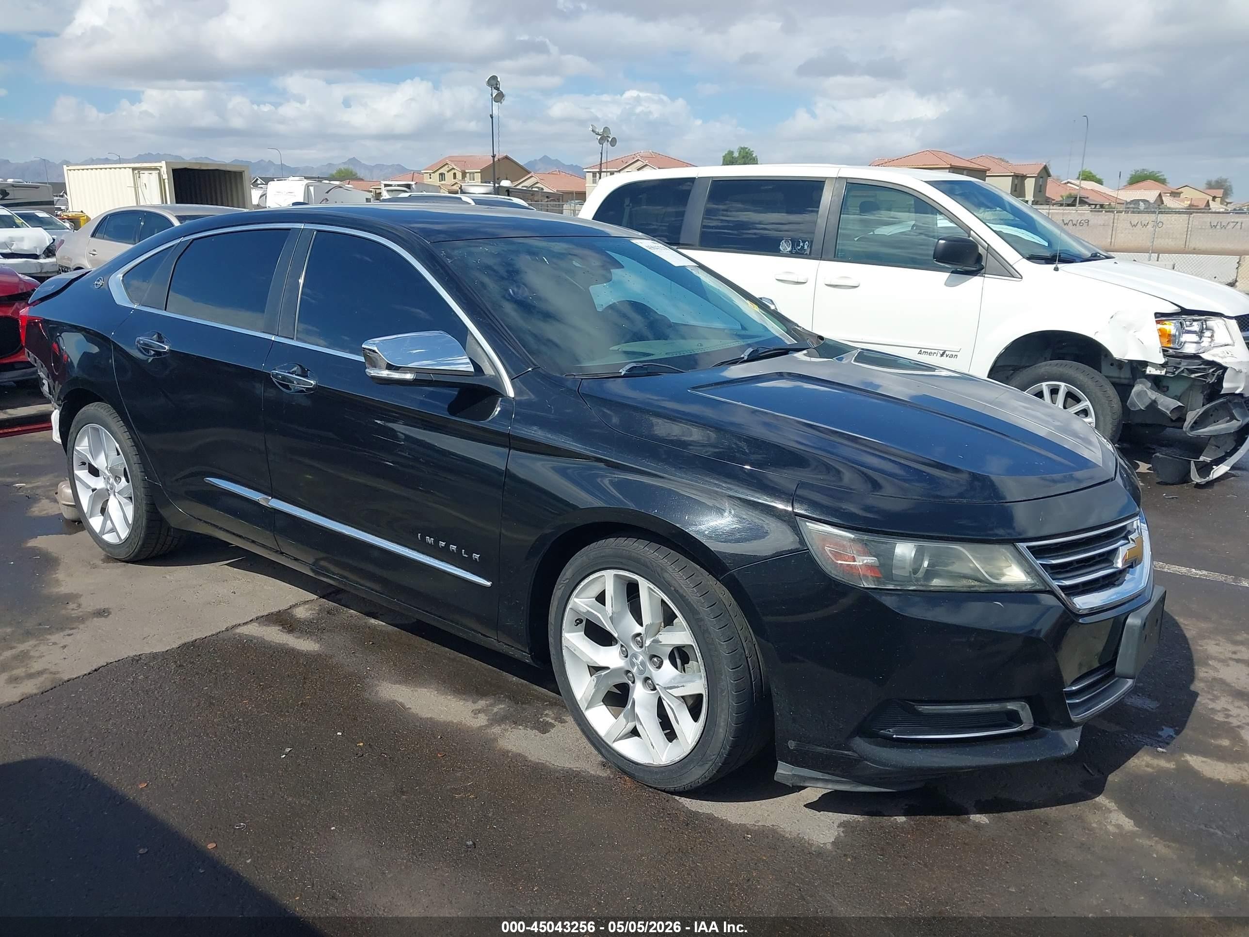 2015 Chevrolet Impala 2lz Black vin: 2G1165S38F9120952
