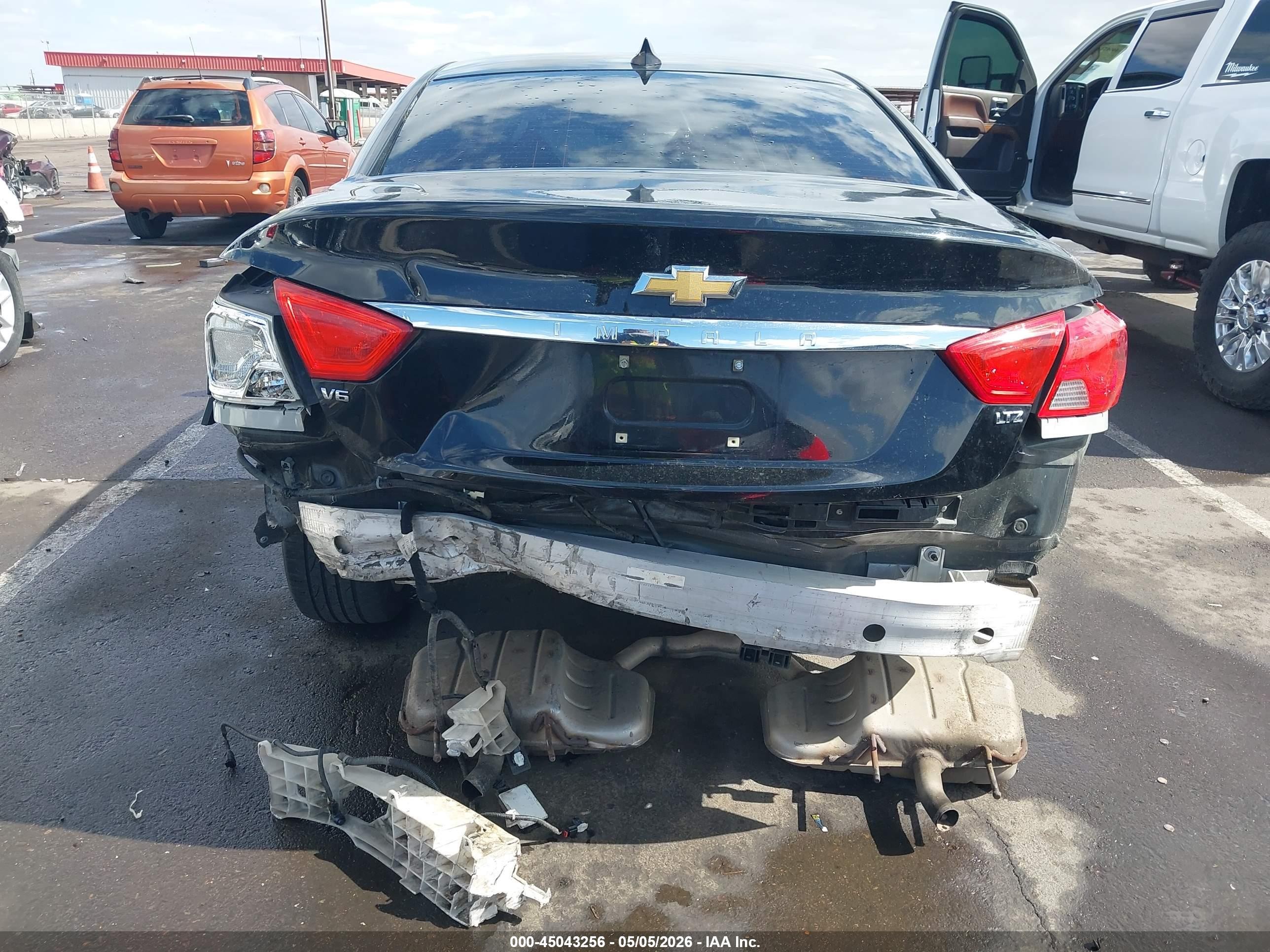2015 Chevrolet Impala 2lz Black vin: 2G1165S38F9120952