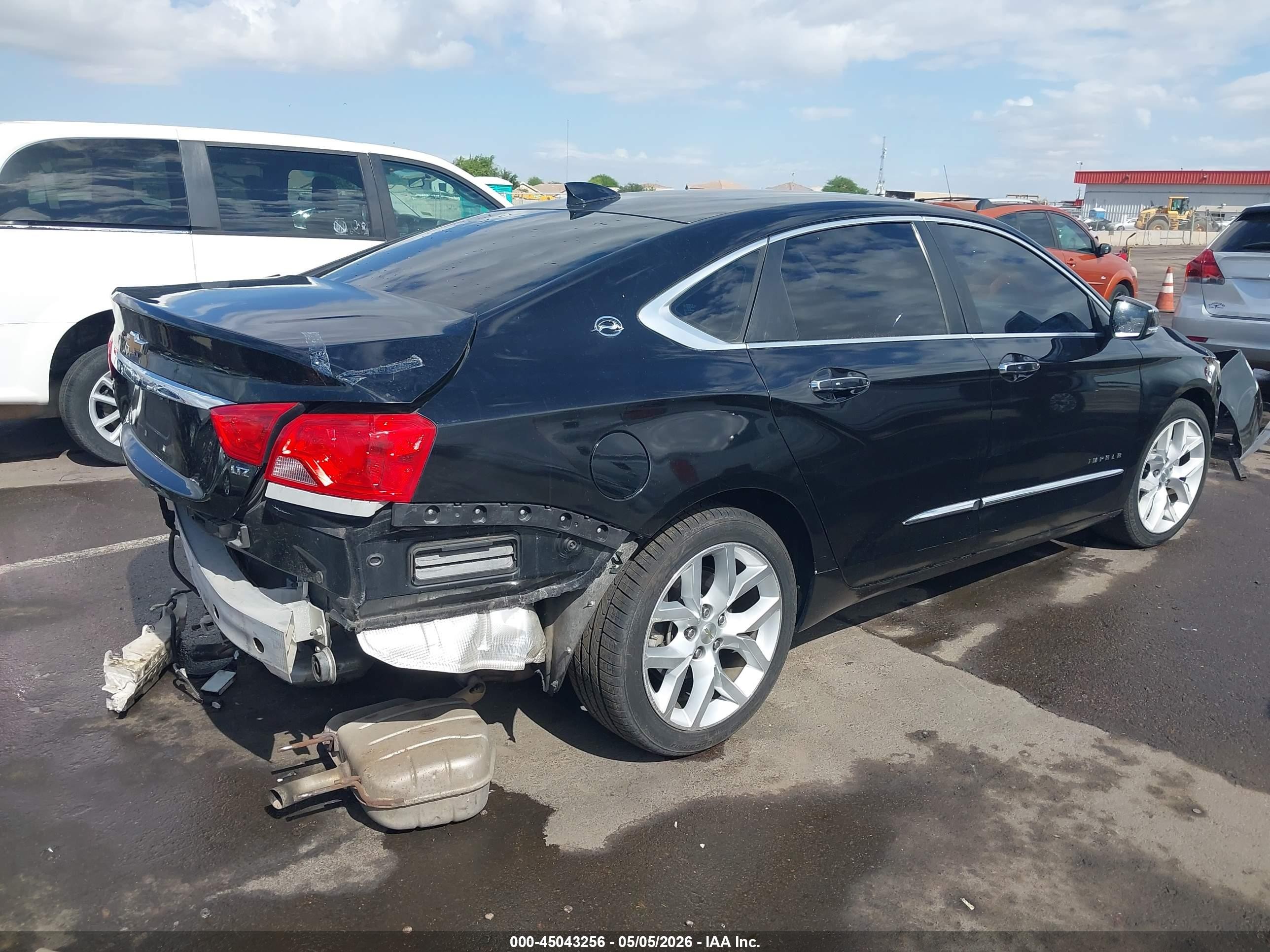 2015 Chevrolet Impala 2lz Black vin: 2G1165S38F9120952
