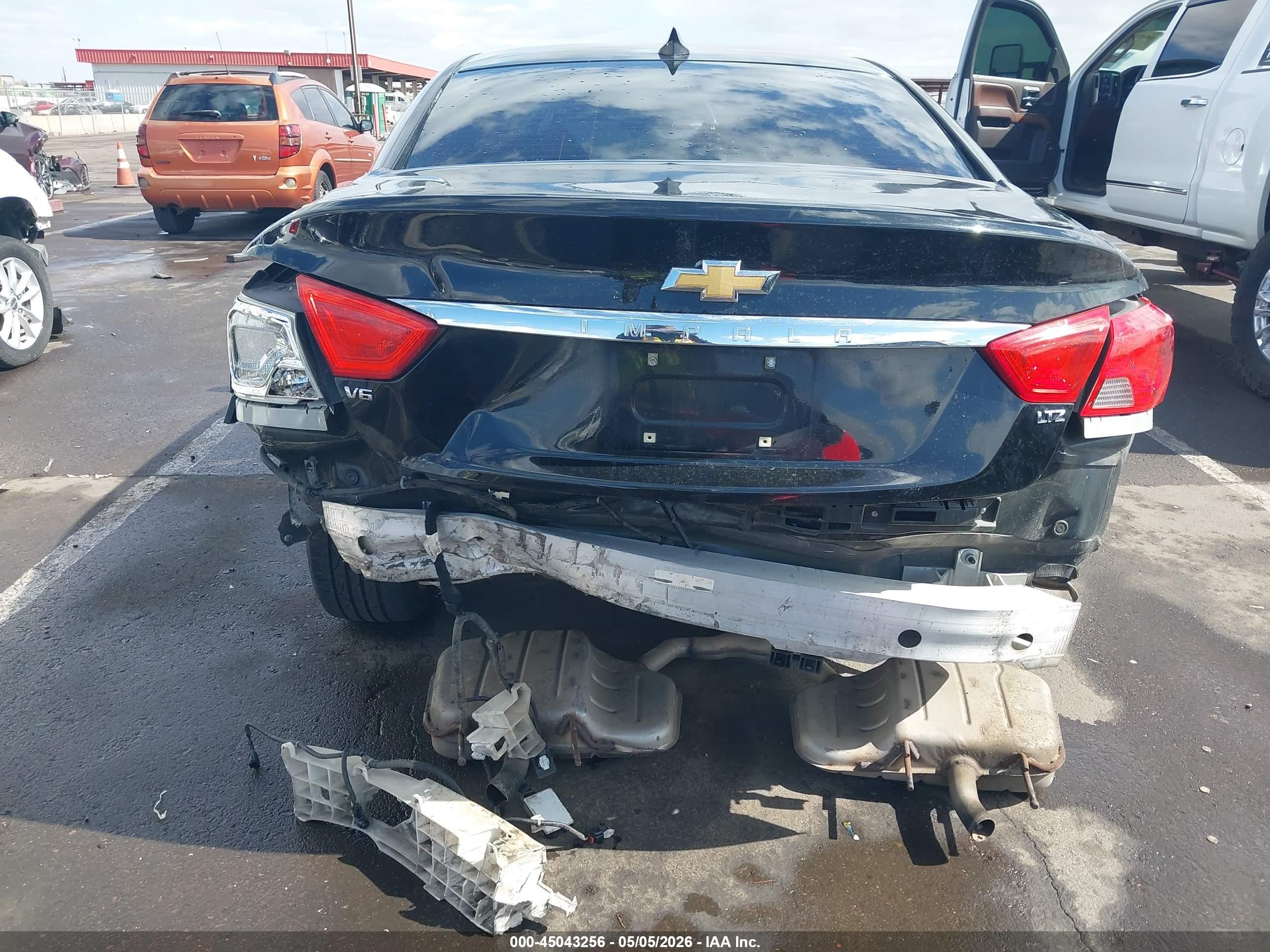 2015 Chevrolet Impala 2lz Black vin: 2G1165S38F9120952