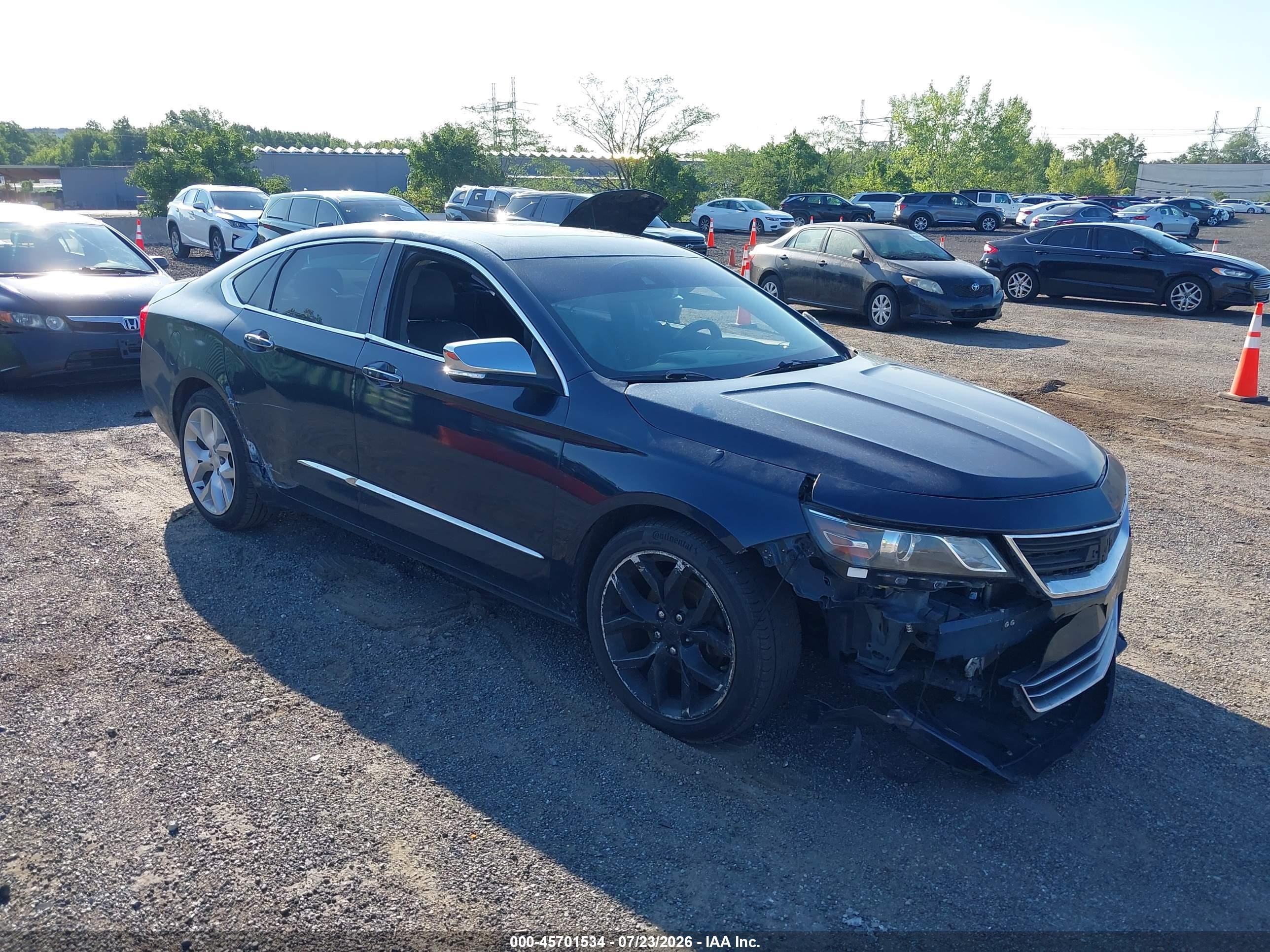 2015 Chevrolet Impala 2lz Black vin: 2G1165S38F9141218