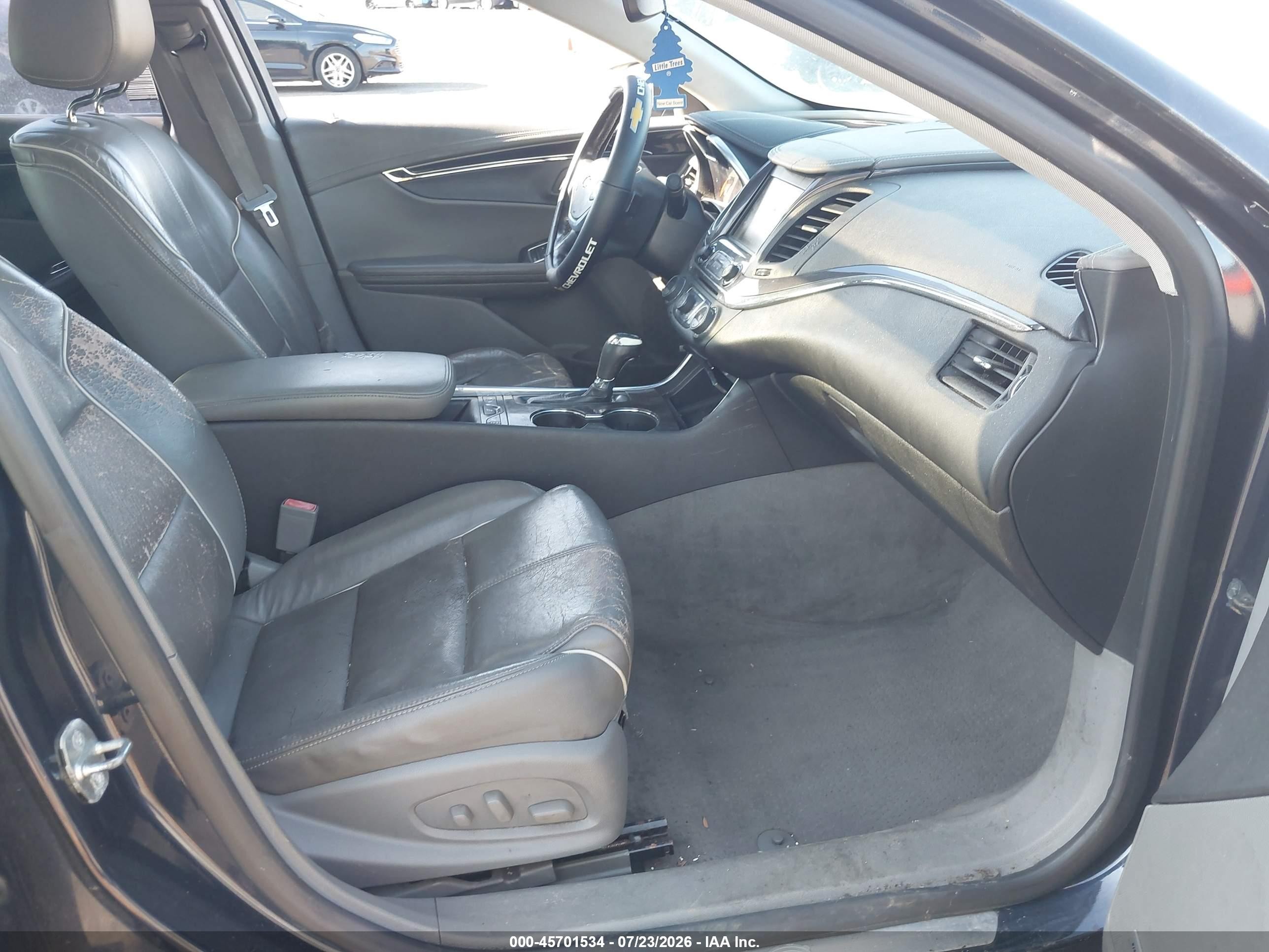 2015 Chevrolet Impala 2lz Black vin: 2G1165S38F9141218