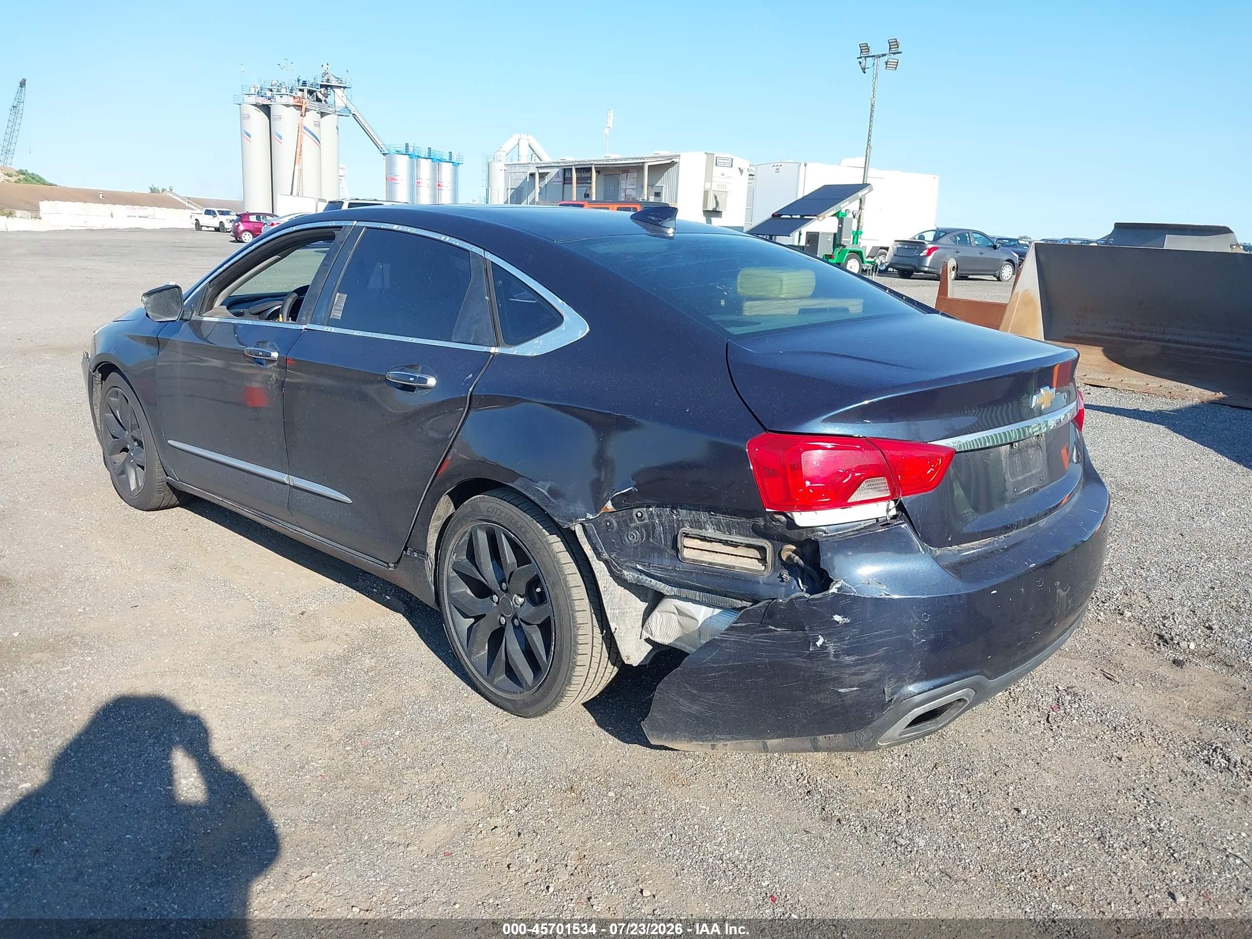 2015 Chevrolet Impala 2lz Black vin: 2G1165S38F9141218