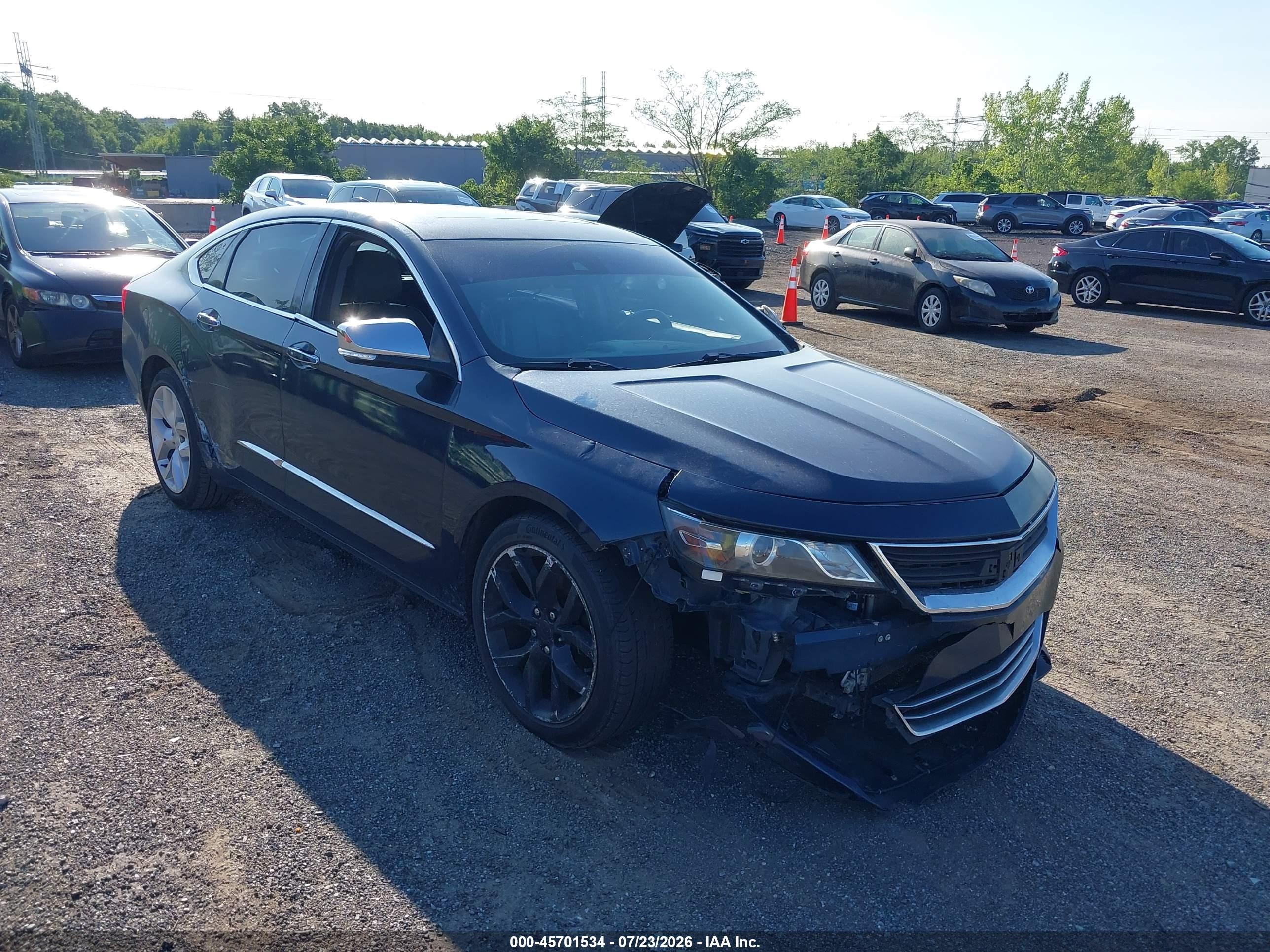 2015 Chevrolet Impala 2lz Black vin: 2G1165S38F9141218