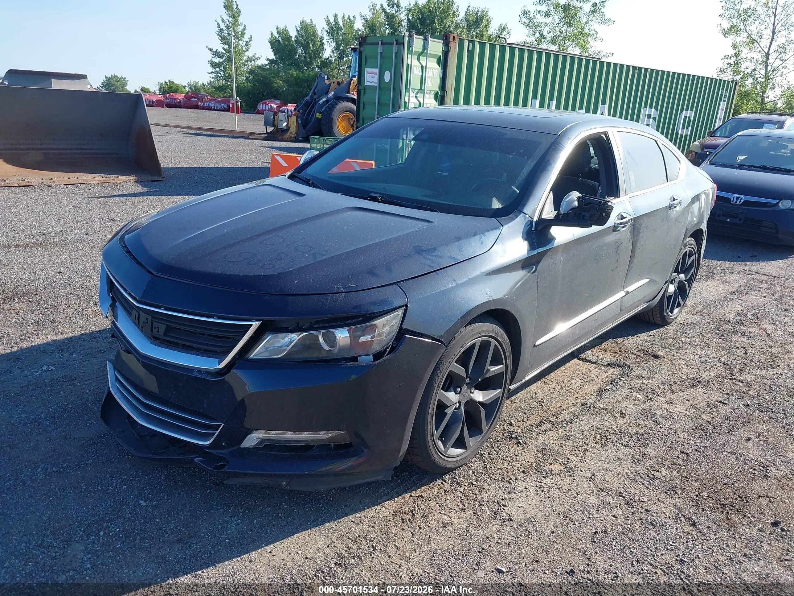 2015 Chevrolet Impala 2lz Black vin: 2G1165S38F9141218