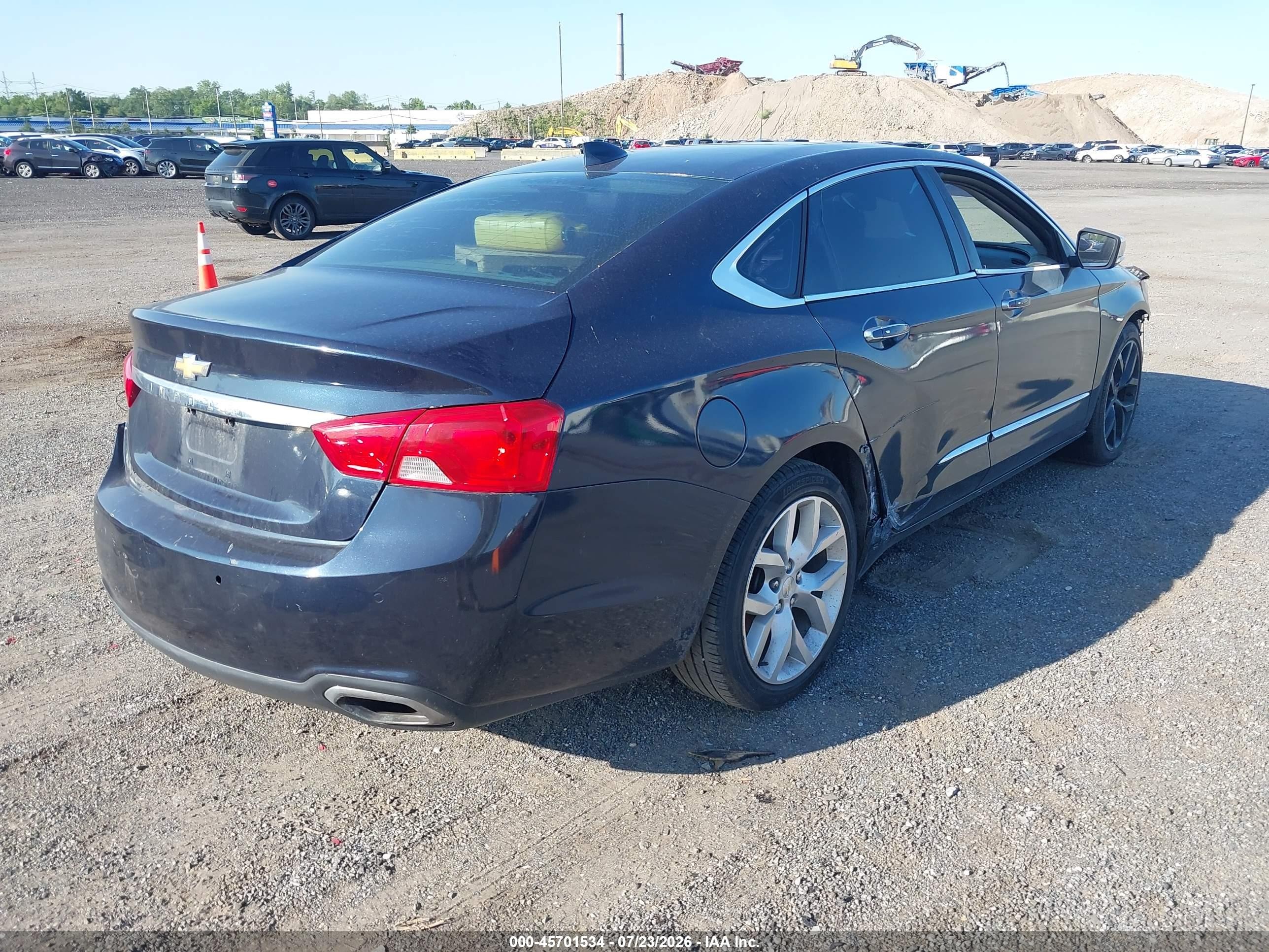 2015 Chevrolet Impala 2lz Black vin: 2G1165S38F9141218