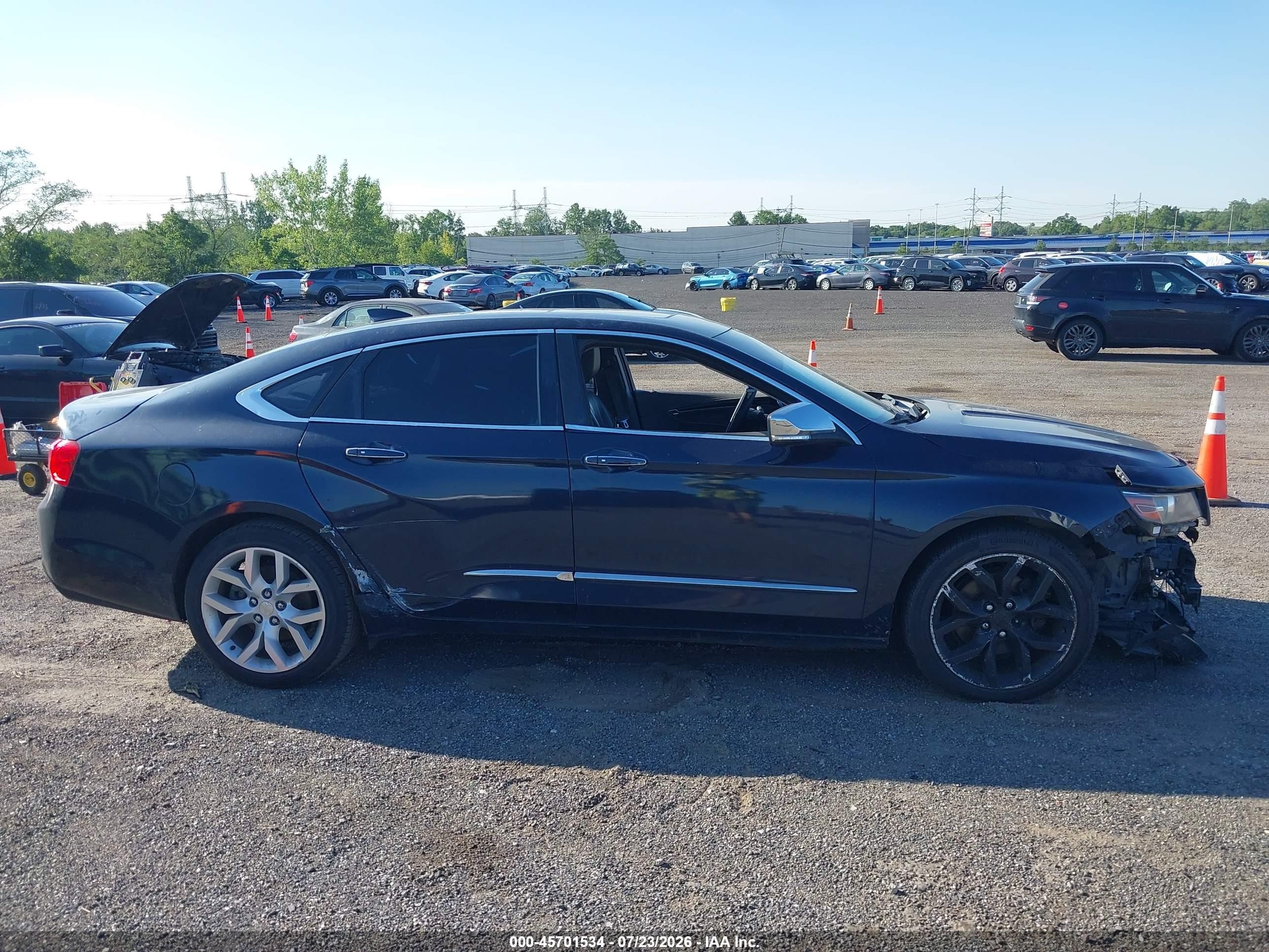 2015 Chevrolet Impala 2lz Black vin: 2G1165S38F9141218