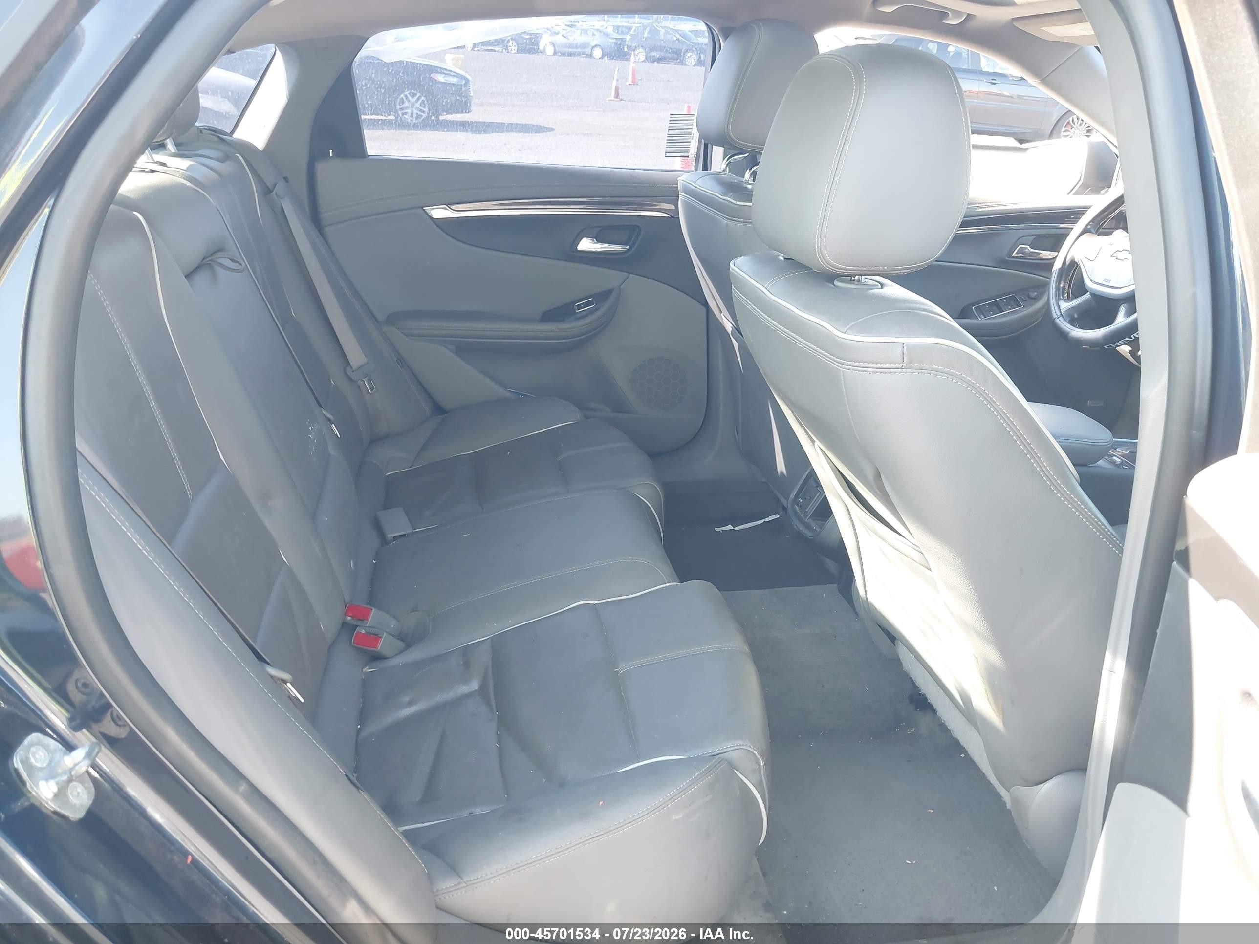 2015 Chevrolet Impala 2lz Black vin: 2G1165S38F9141218