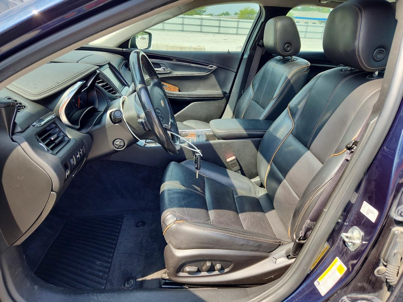 2015 Chevrolet Impala Ltz Blue vin: 2G1165S38F9170542
