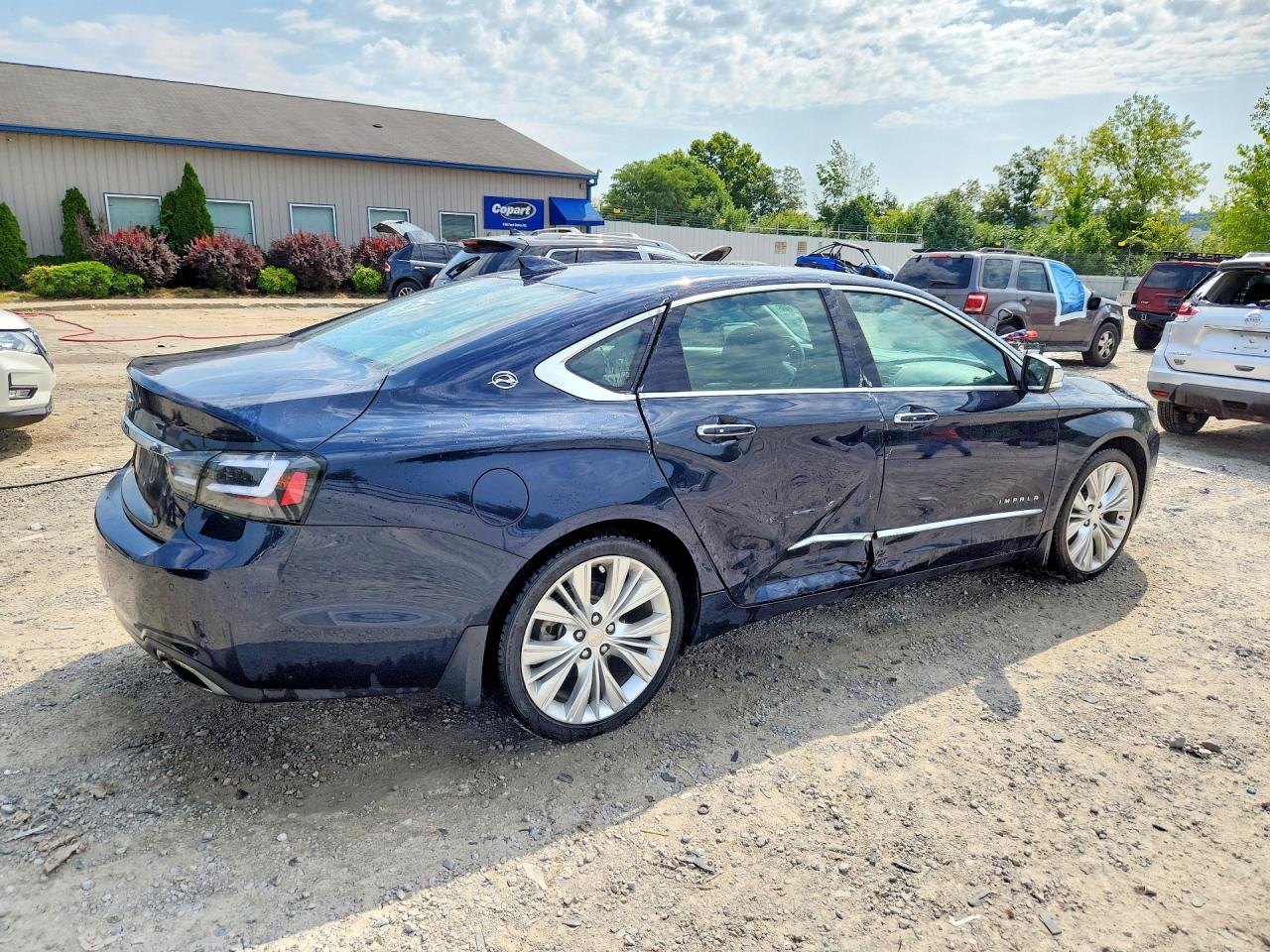 2015 Chevrolet Impala Ltz Blue vin: 2G1165S38F9170542