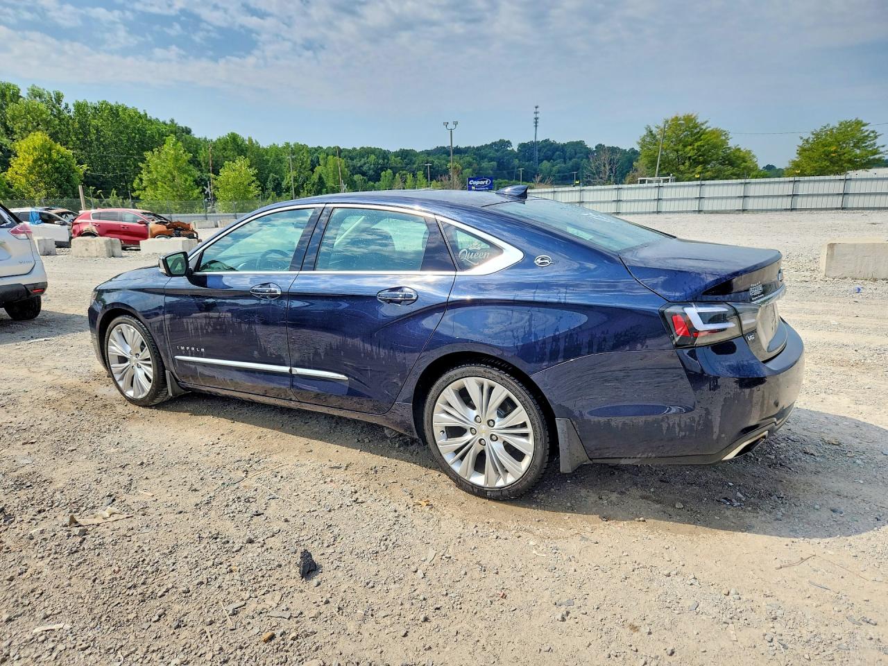 2015 Chevrolet Impala Ltz Blue vin: 2G1165S38F9170542