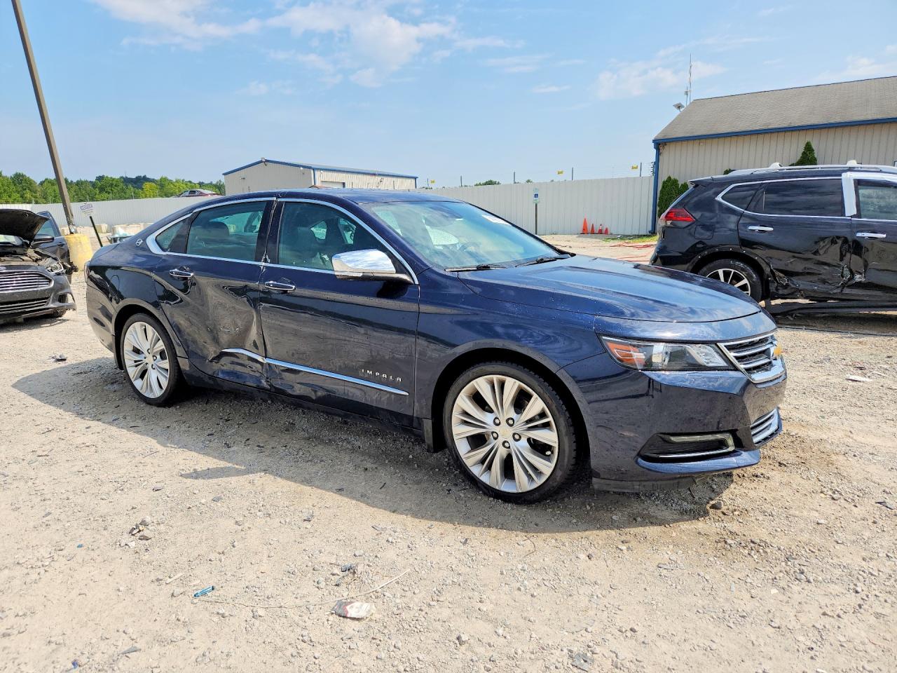 2015 Chevrolet Impala Ltz Blue vin: 2G1165S38F9170542
