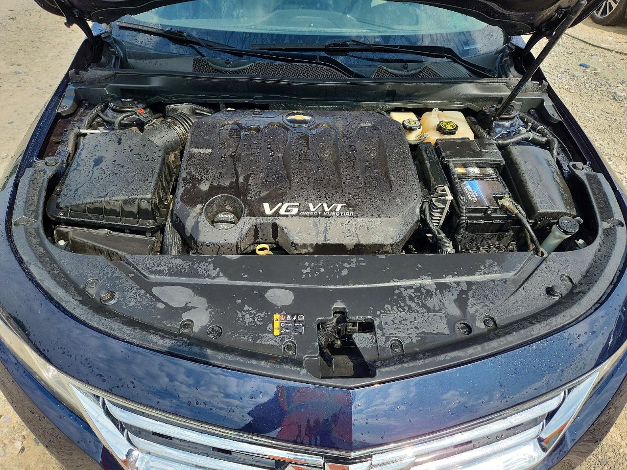 2015 Chevrolet Impala Ltz Blue vin: 2G1165S38F9170542