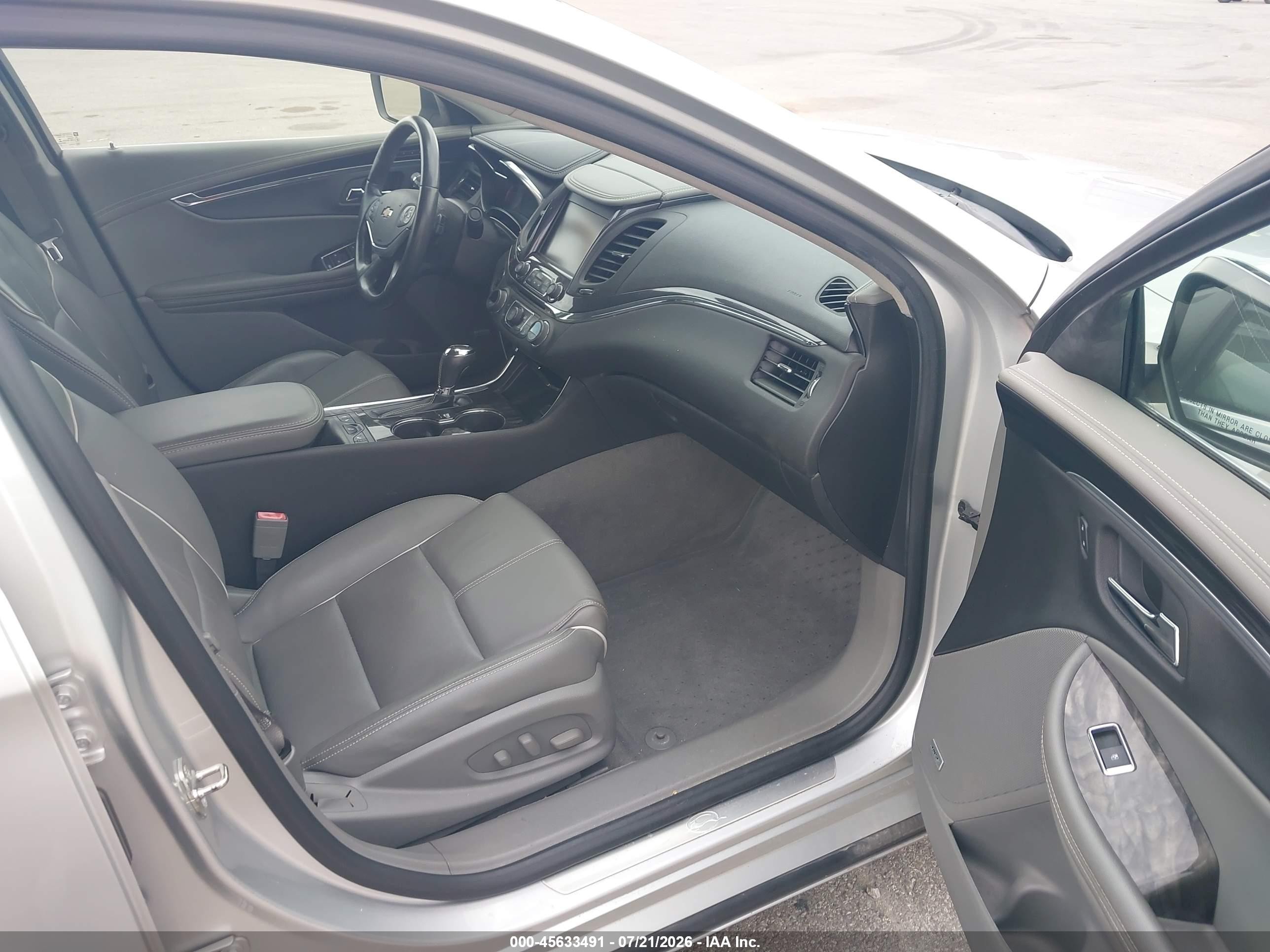 2015 Chevrolet Impala 2lz Silver vin: 2G1165S38F9255428