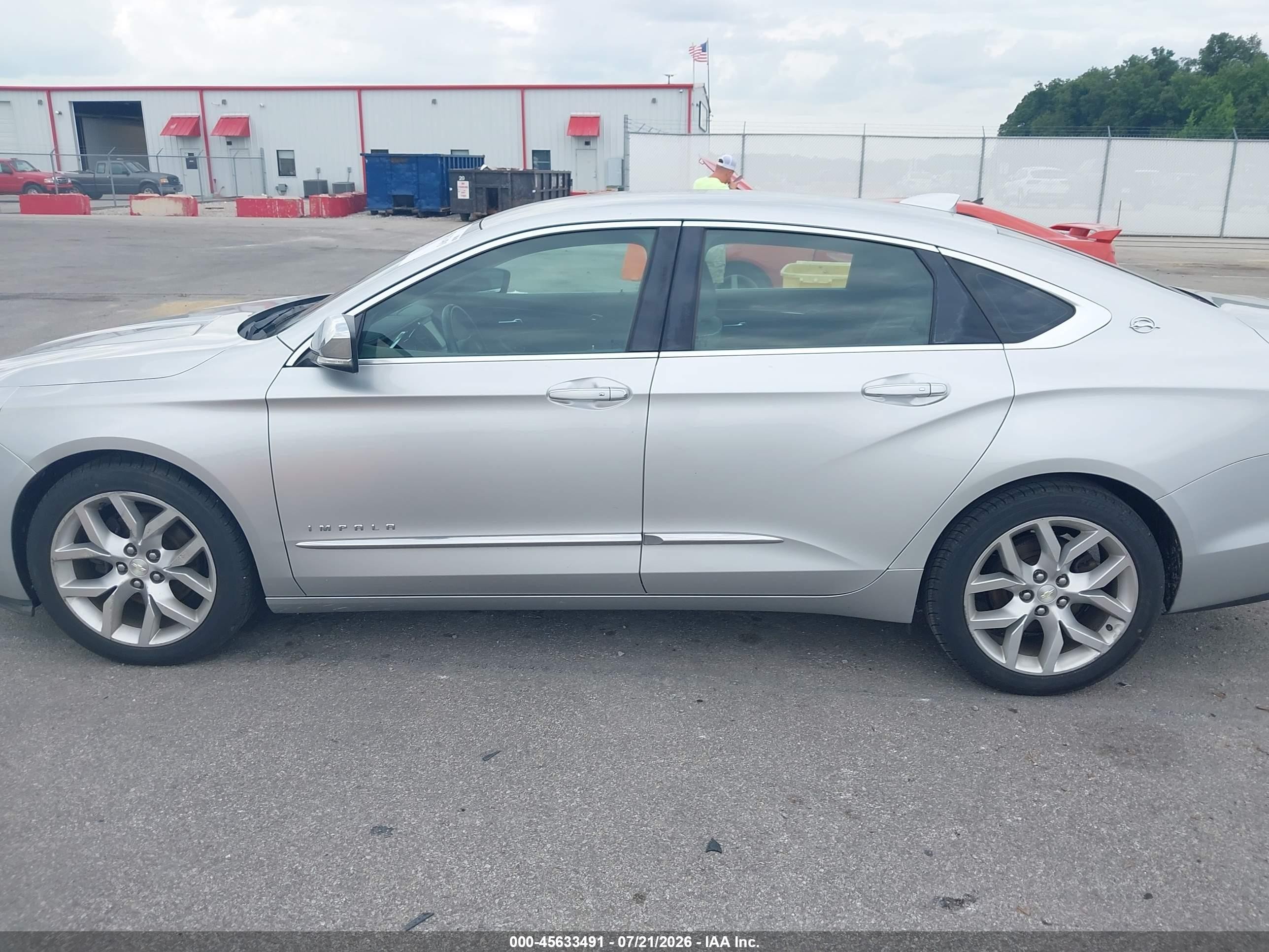 2015 Chevrolet Impala 2lz Silver vin: 2G1165S38F9255428
