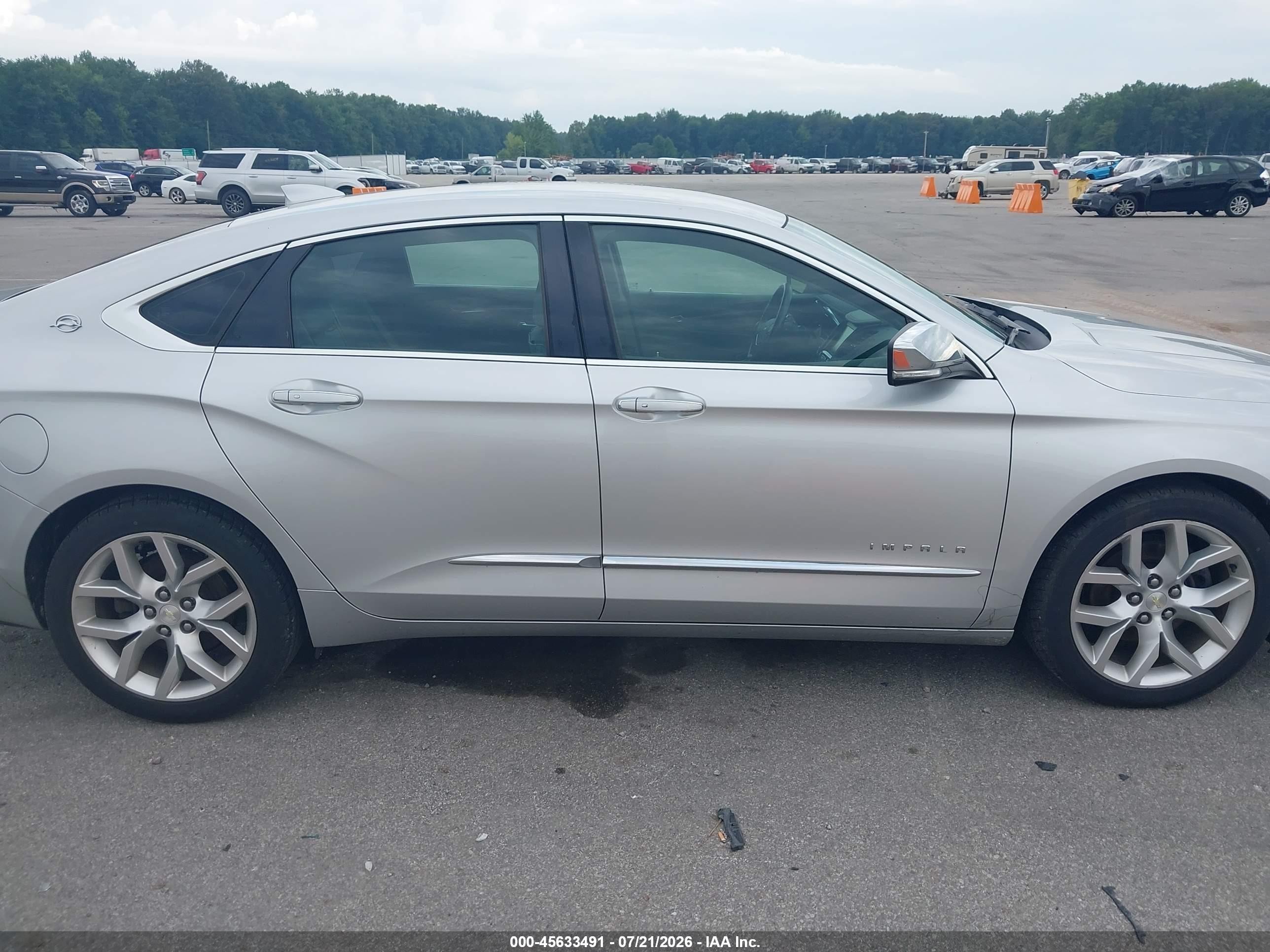 2015 Chevrolet Impala 2lz Silver vin: 2G1165S38F9255428