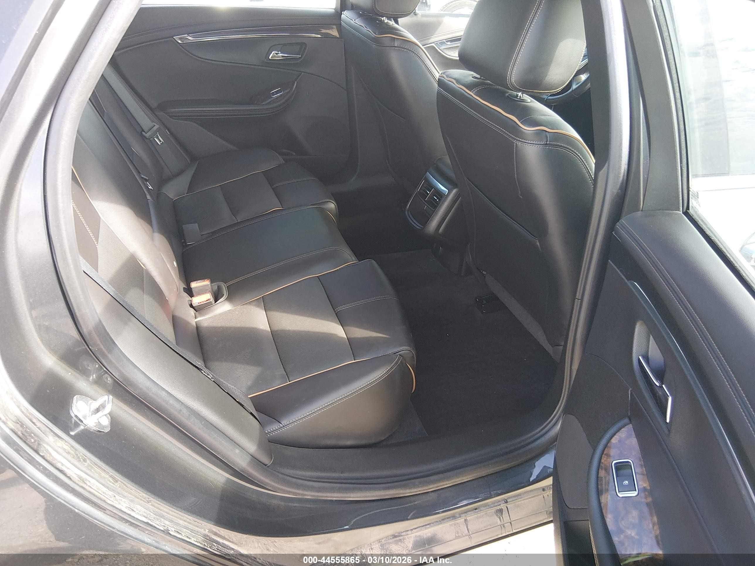 2015 Chevrolet Impala 2lz Black vin: 2G1165S38F9263125