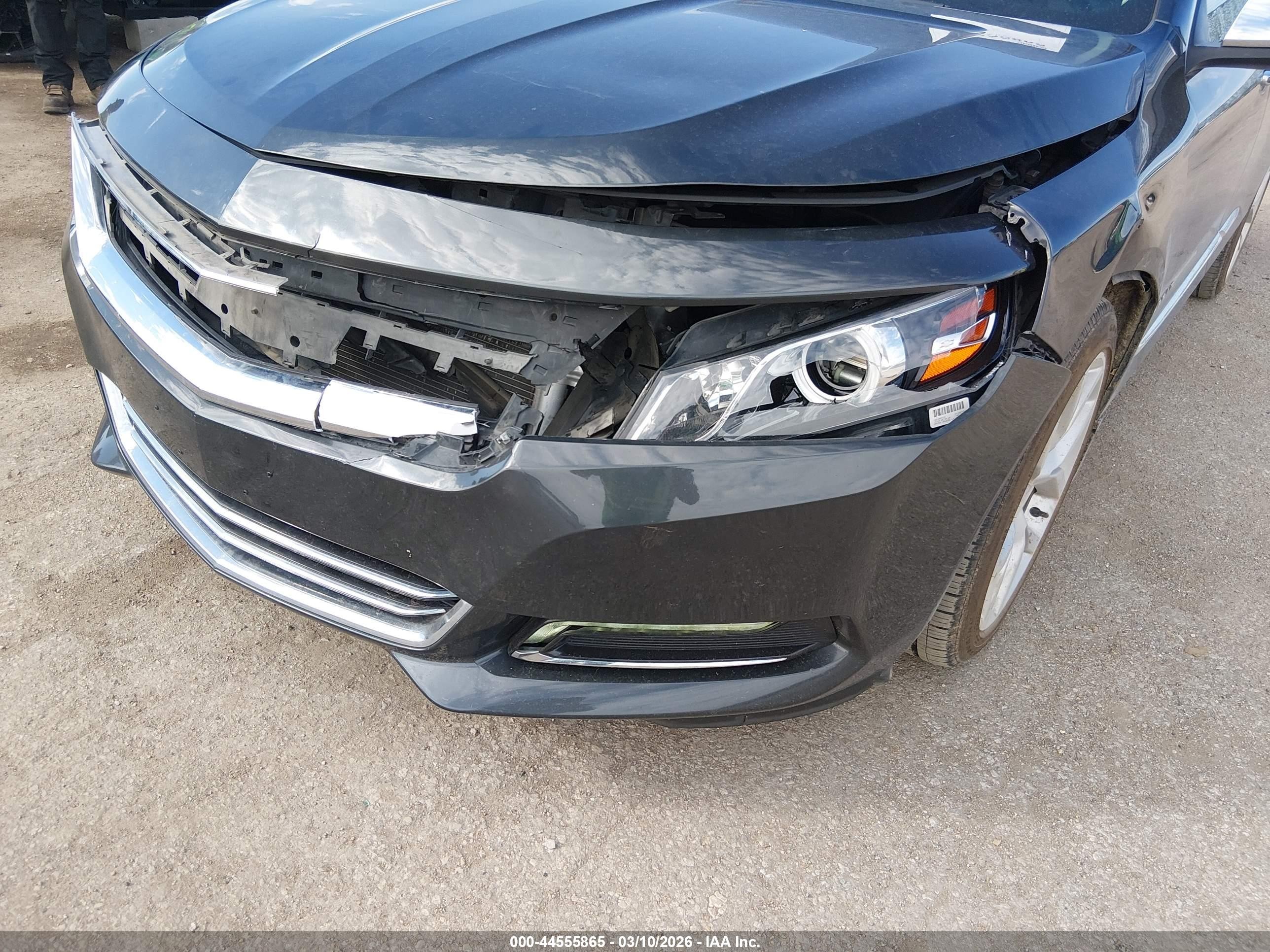 2015 Chevrolet Impala 2lz Black vin: 2G1165S38F9263125