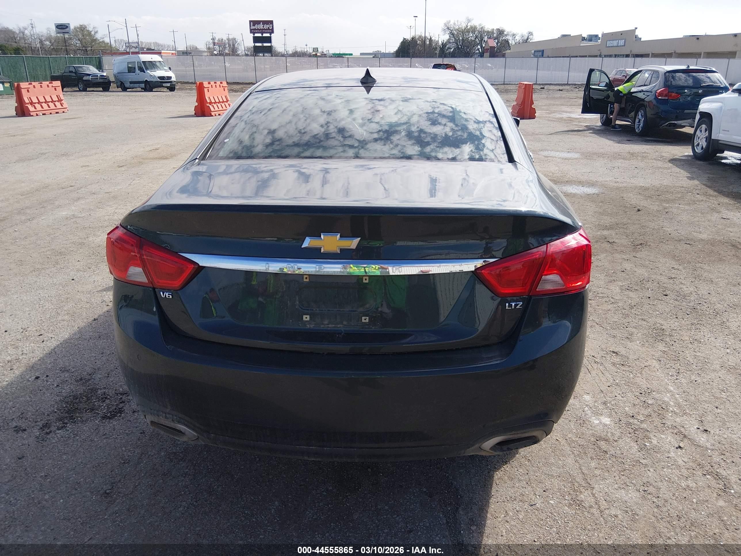 2015 Chevrolet Impala 2lz Black vin: 2G1165S38F9263125