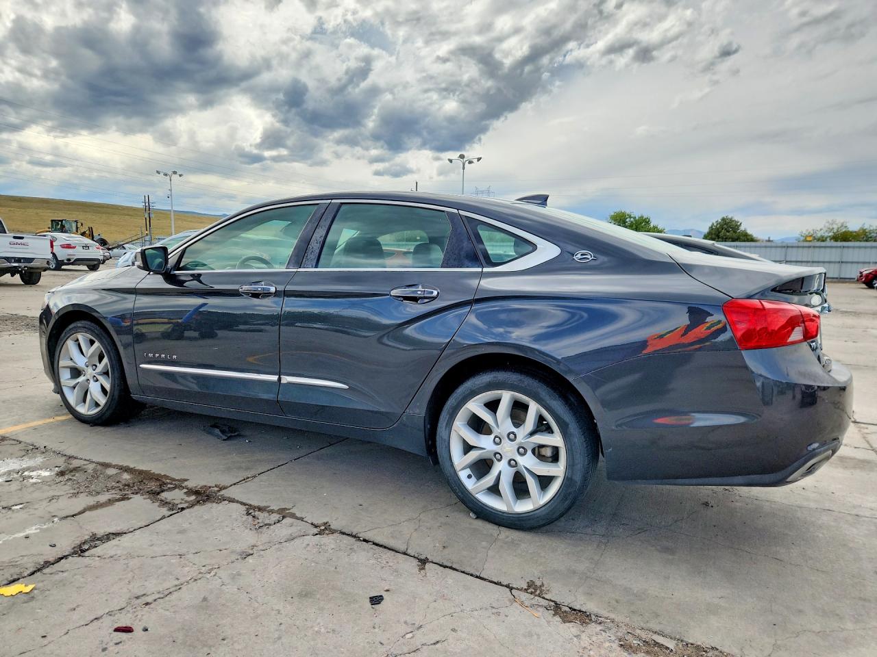 2015 Chevrolet Impala Ltz Charcoal vin: 2G1165S39F9113430