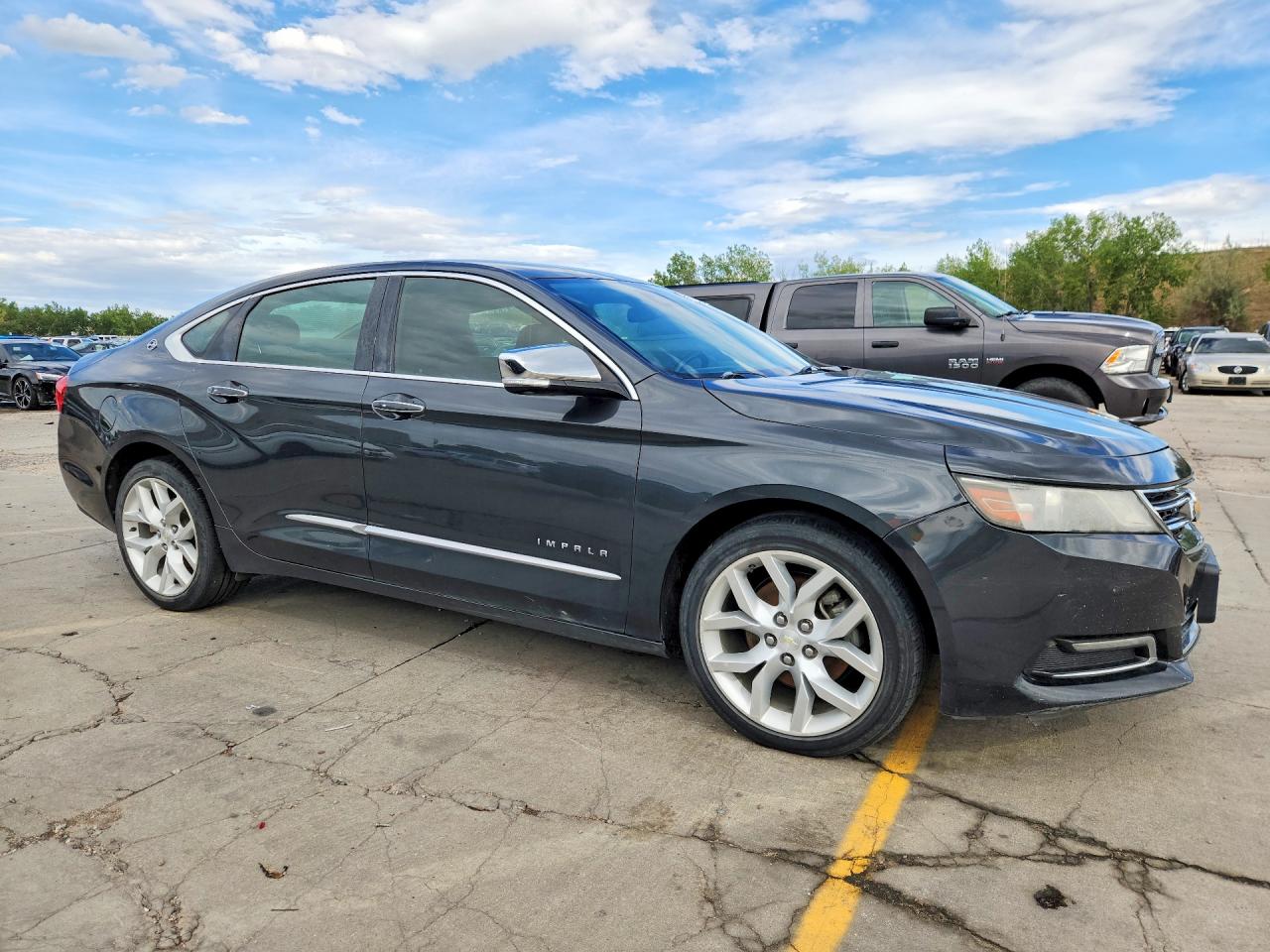 2015 Chevrolet Impala Ltz Charcoal vin: 2G1165S39F9113430