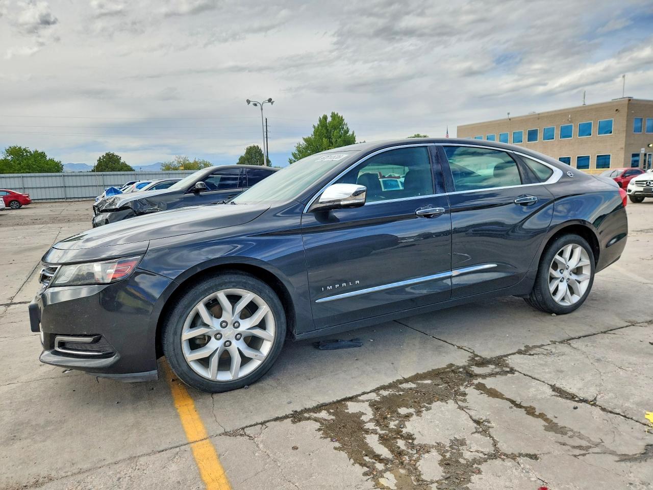 2015 Chevrolet Impala Ltz Charcoal vin: 2G1165S39F9113430