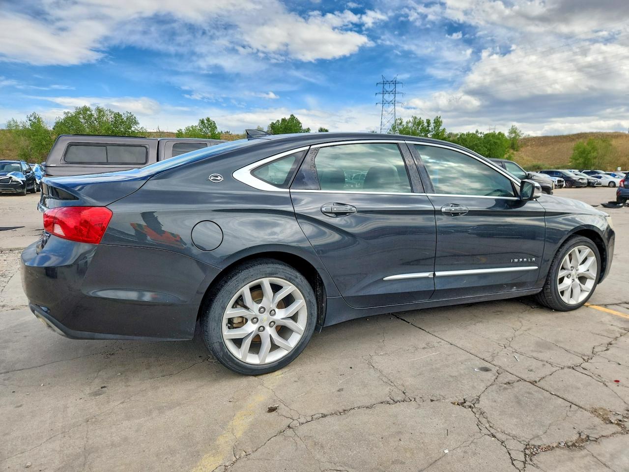 2015 Chevrolet Impala Ltz Charcoal vin: 2G1165S39F9113430