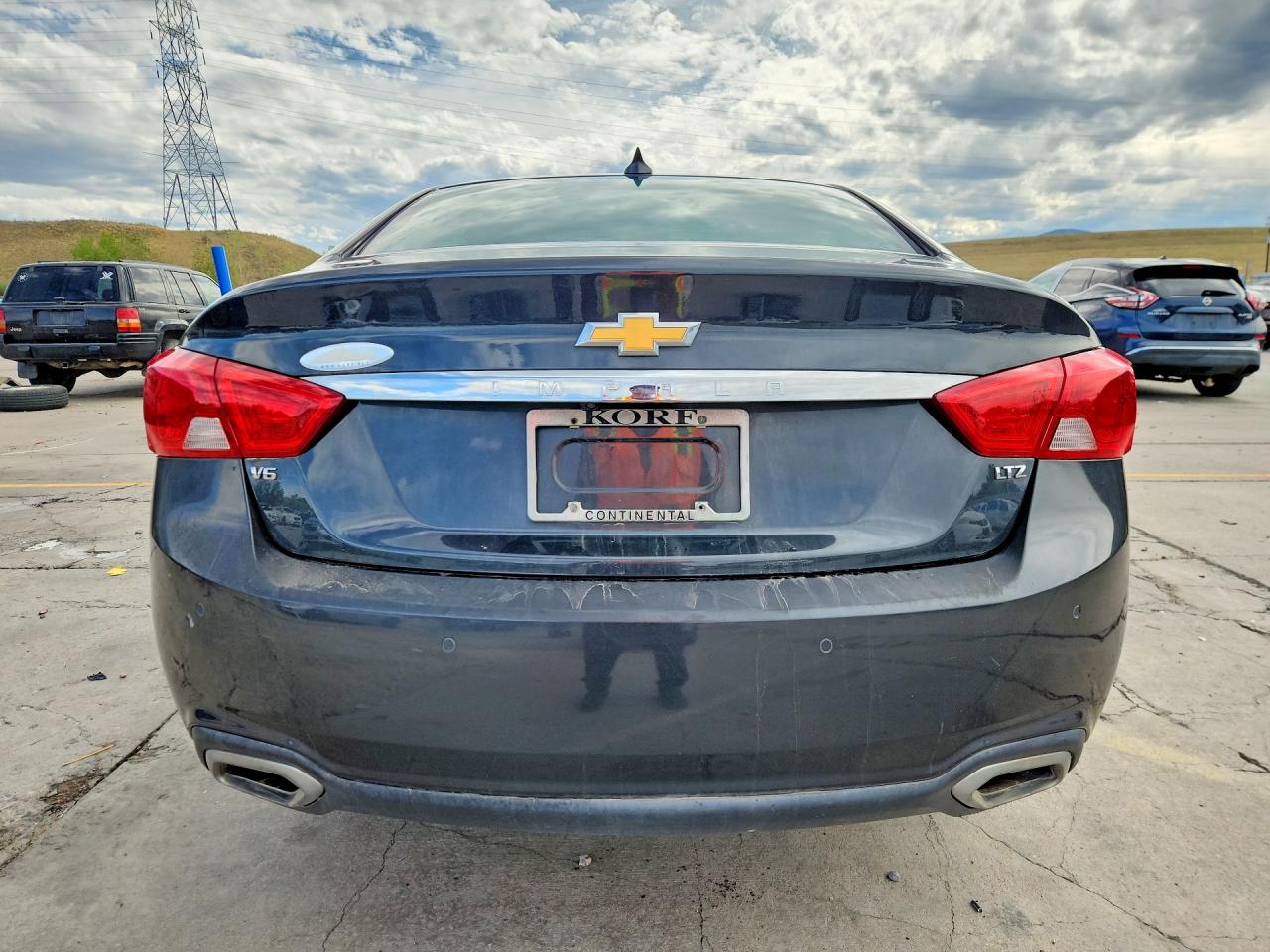 2015 Chevrolet Impala Ltz Charcoal vin: 2G1165S39F9113430