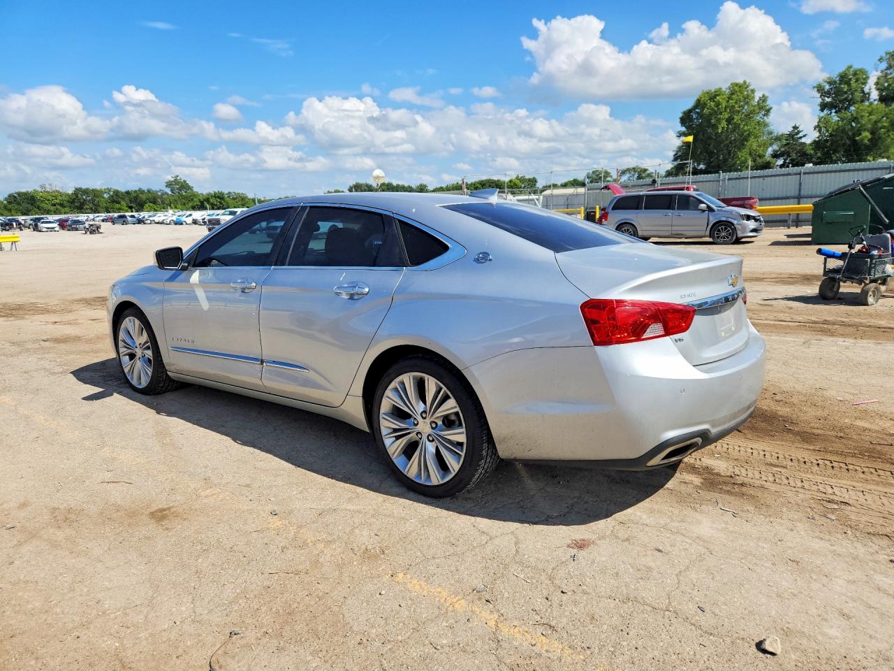 2015 Chevrolet Impala Ltz Silver vin: 2G1165S39F9149165