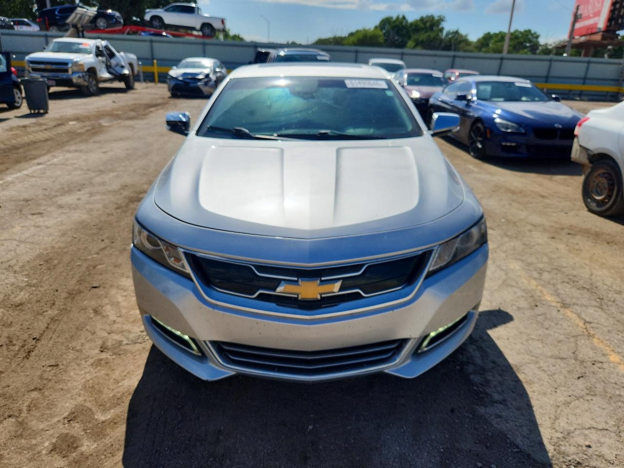 2015 Chevrolet Impala Ltz Silver vin: 2G1165S39F9149165