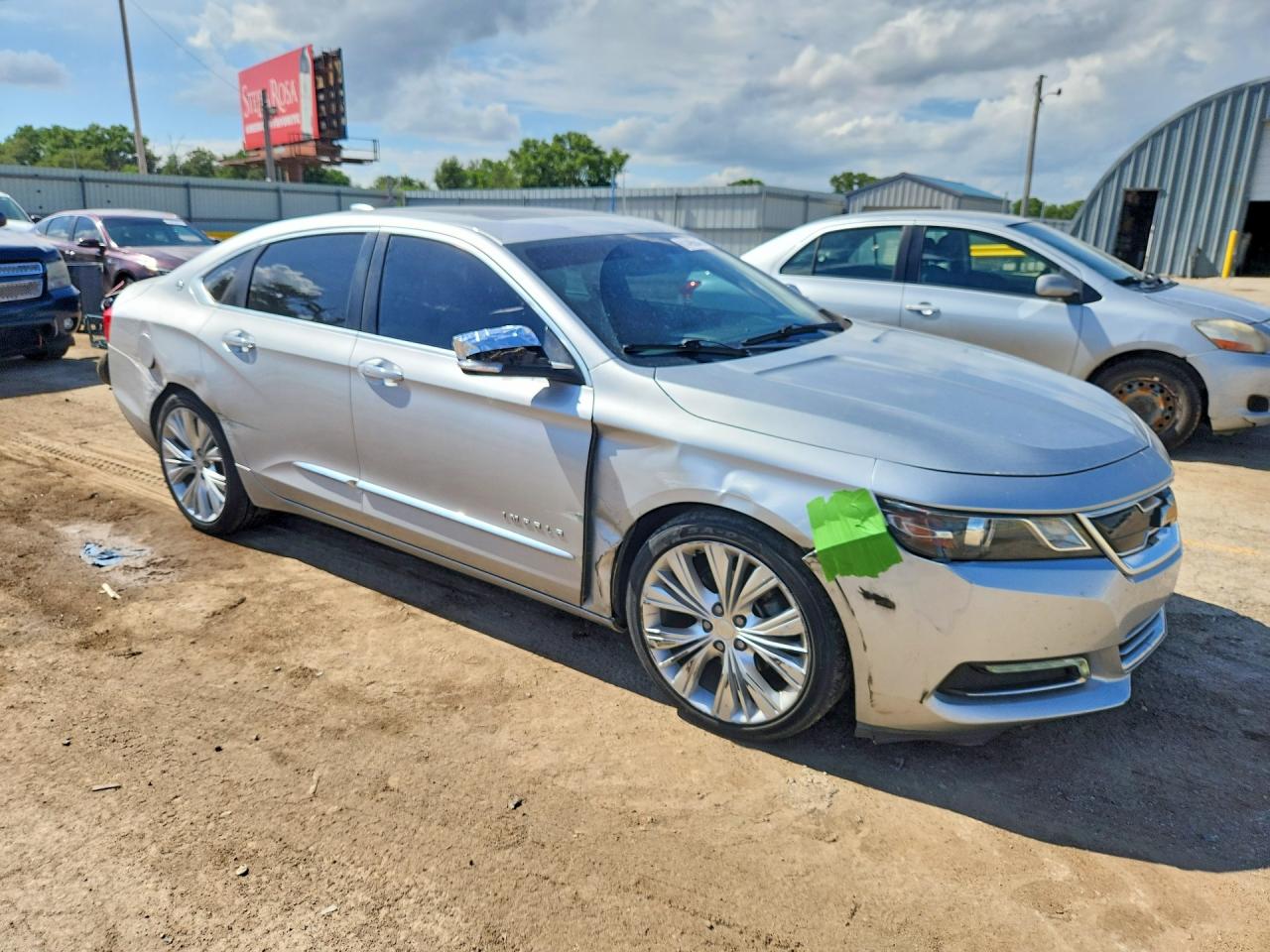 2015 Chevrolet Impala Ltz Silver vin: 2G1165S39F9149165