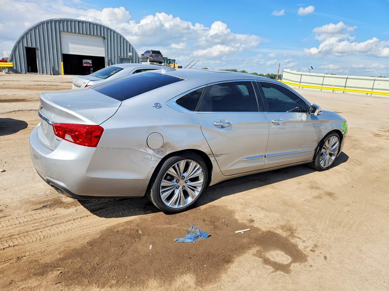 2015 Chevrolet Impala Ltz Silver vin: 2G1165S39F9149165