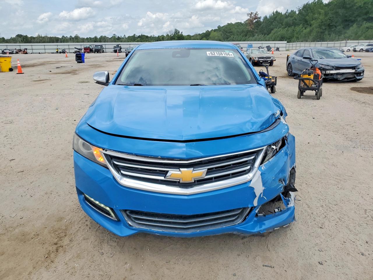 2015 Chevrolet Impala Ltz Синий vin: 2G1165S39F9180495