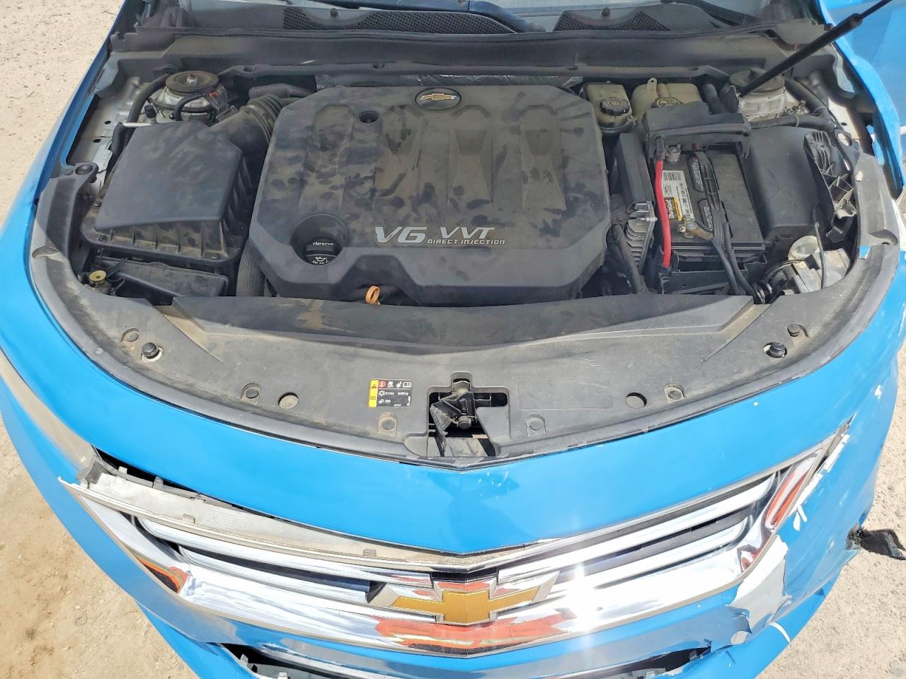 2015 Chevrolet Impala Ltz Синий vin: 2G1165S39F9180495
