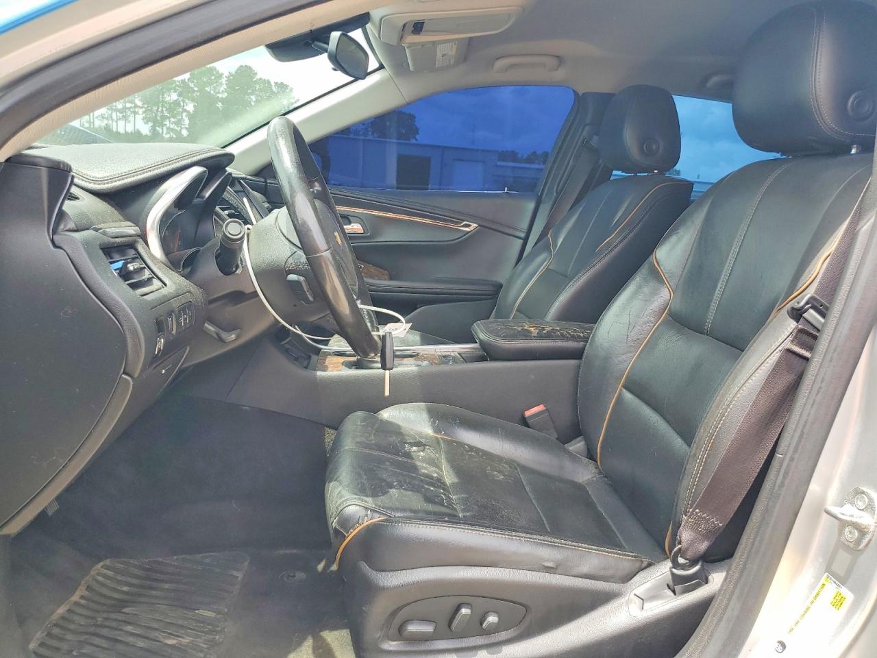 2015 Chevrolet Impala Ltz Синий vin: 2G1165S39F9180495