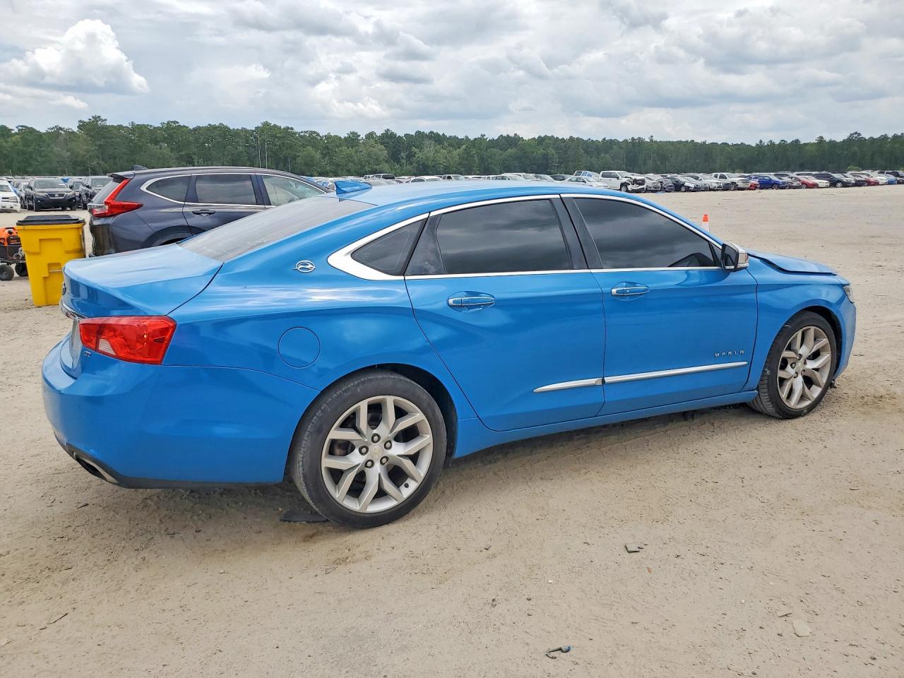 2015 Chevrolet Impala Ltz Синий vin: 2G1165S39F9180495
