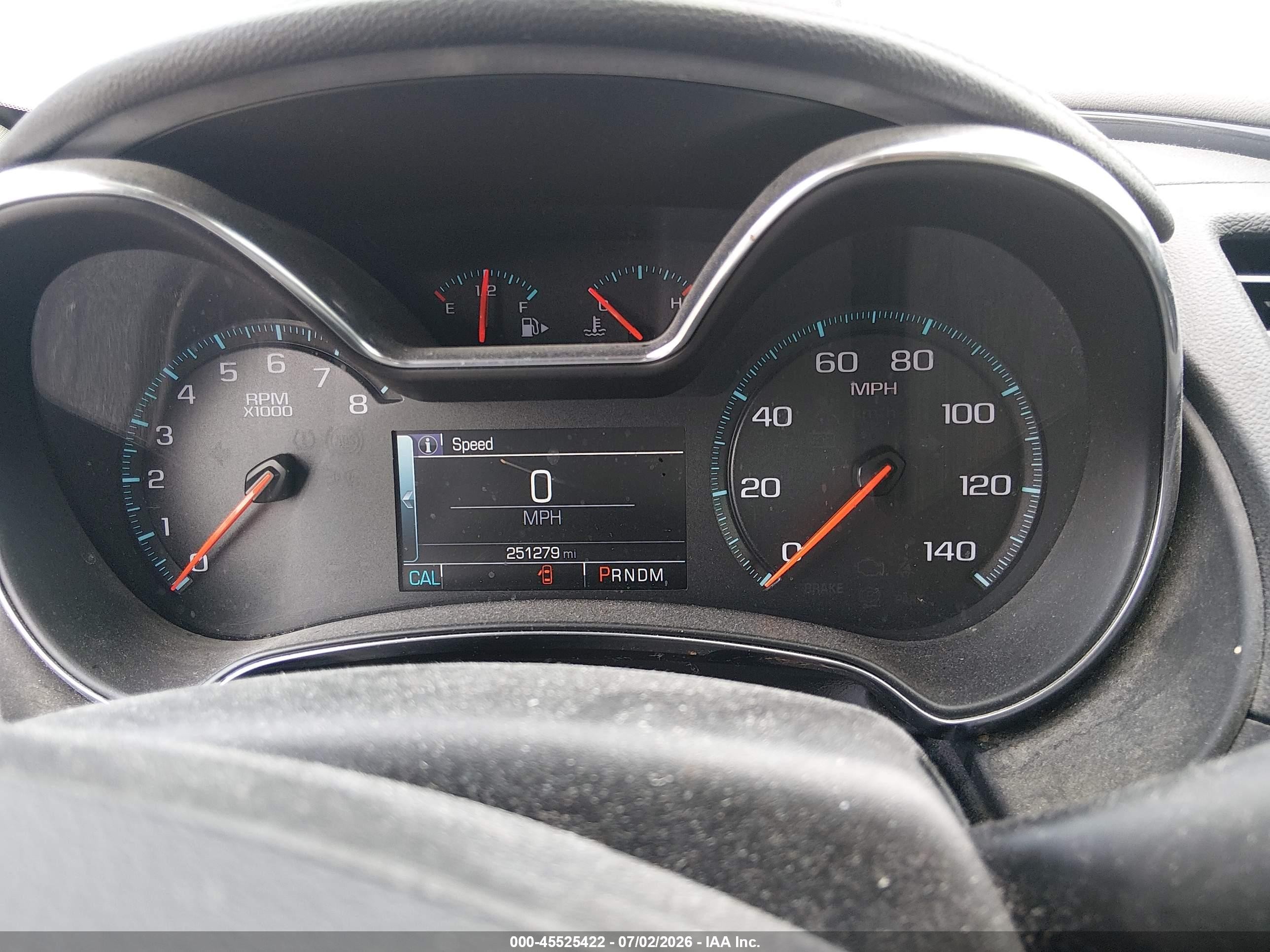 2015 Chevrolet Impala 2lz Red vin: 2G1165S39F9185647