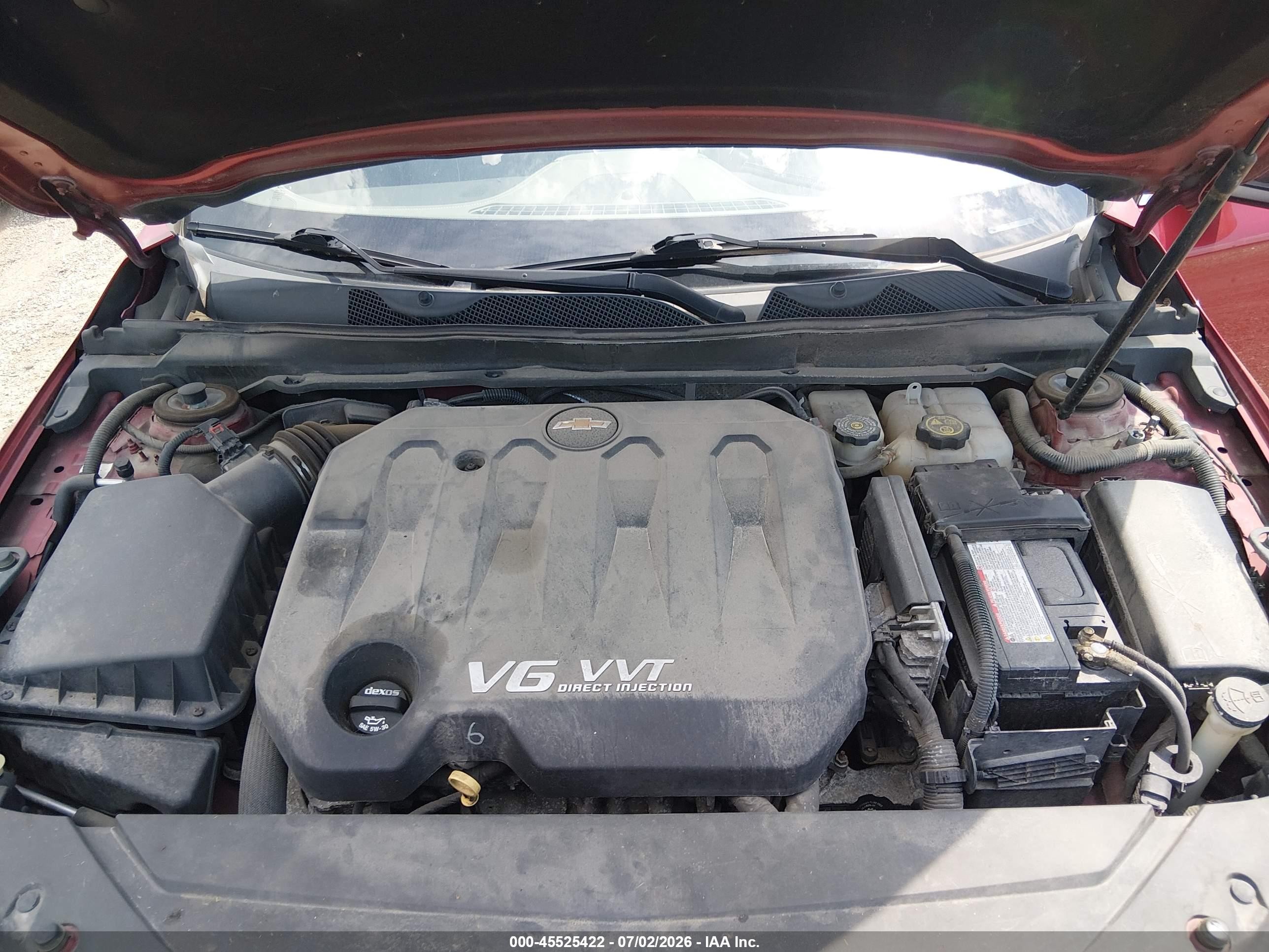 2015 Chevrolet Impala 2lz Red vin: 2G1165S39F9185647