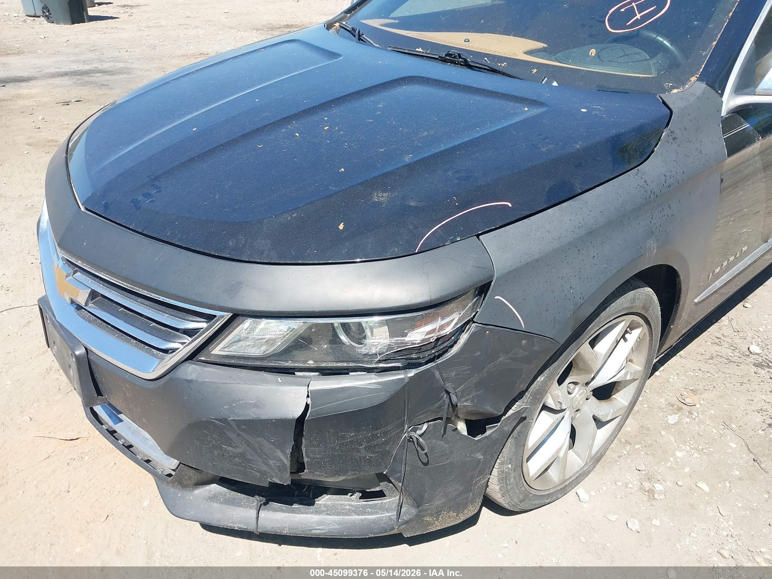 2015 Chevrolet Impala 2lz Black vin: 2G1165S39F9242574