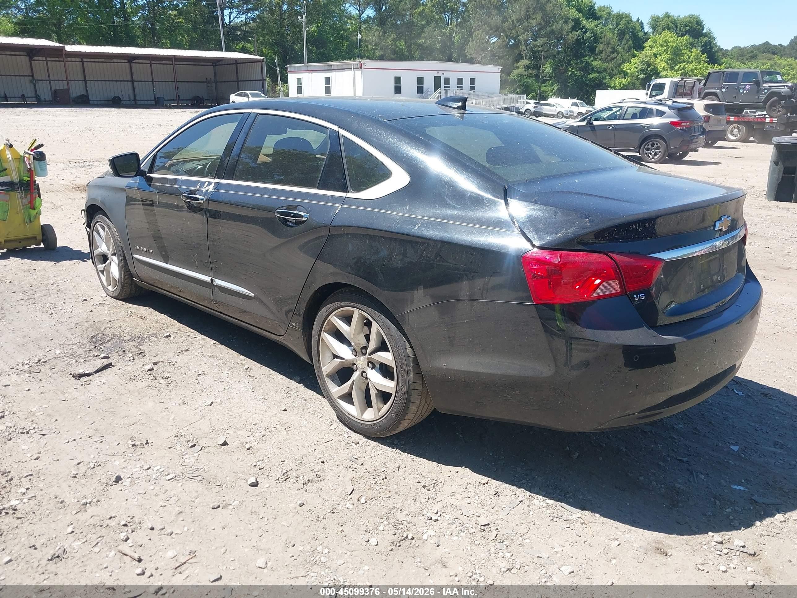 2015 Chevrolet Impala 2lz Black vin: 2G1165S39F9242574