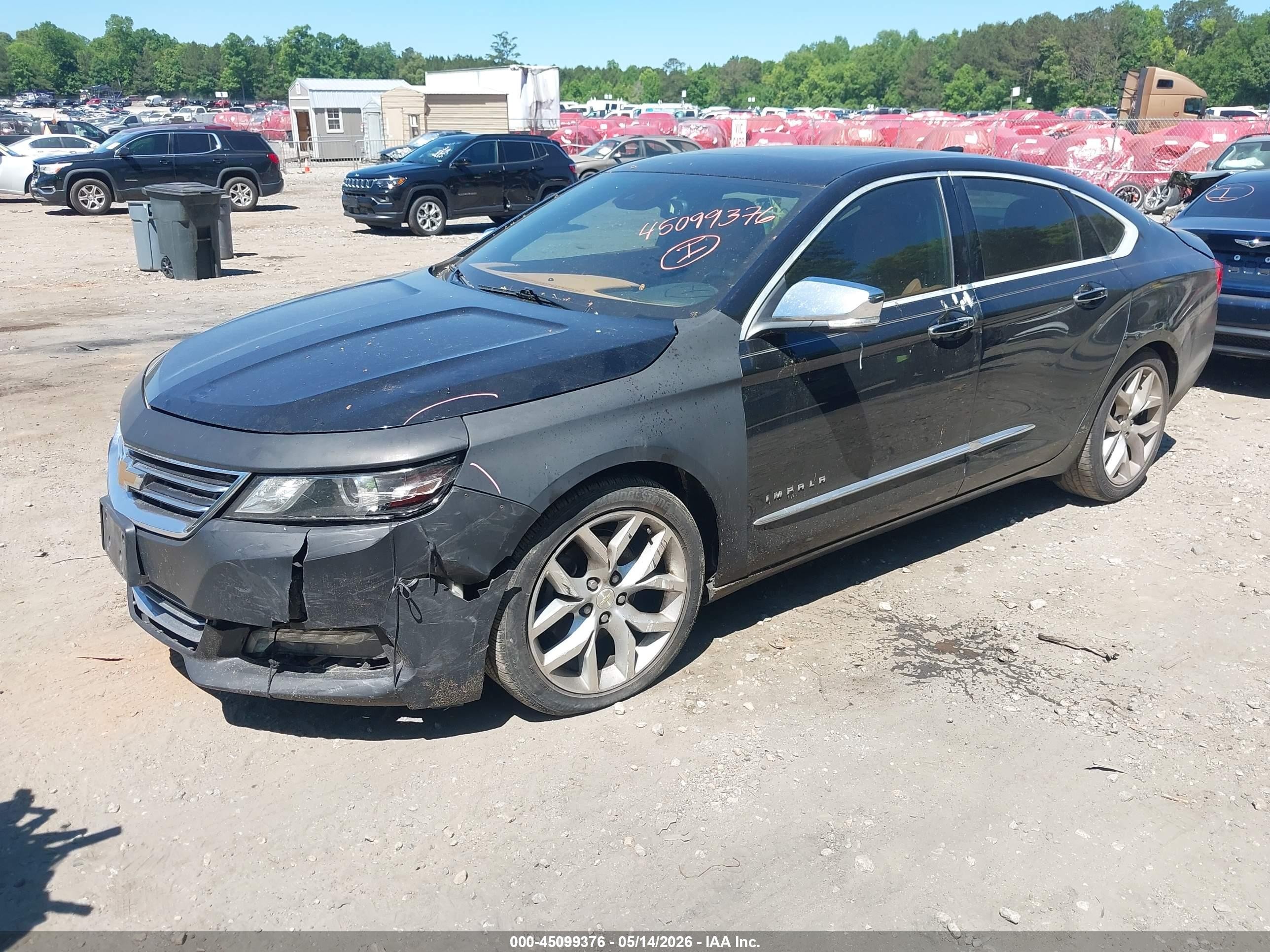 2015 Chevrolet Impala 2lz Black vin: 2G1165S39F9242574
