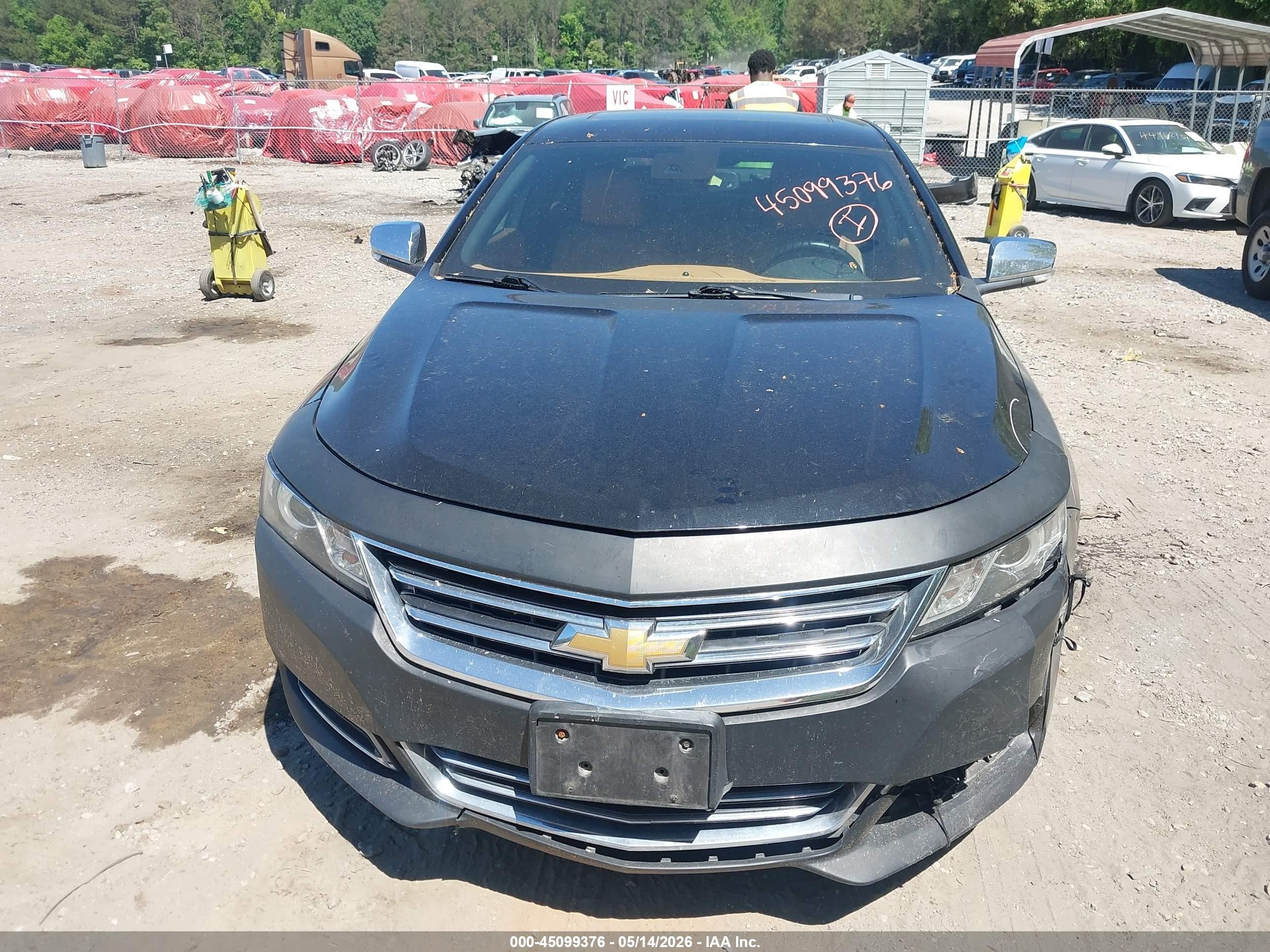 2015 Chevrolet Impala 2lz Black vin: 2G1165S39F9242574