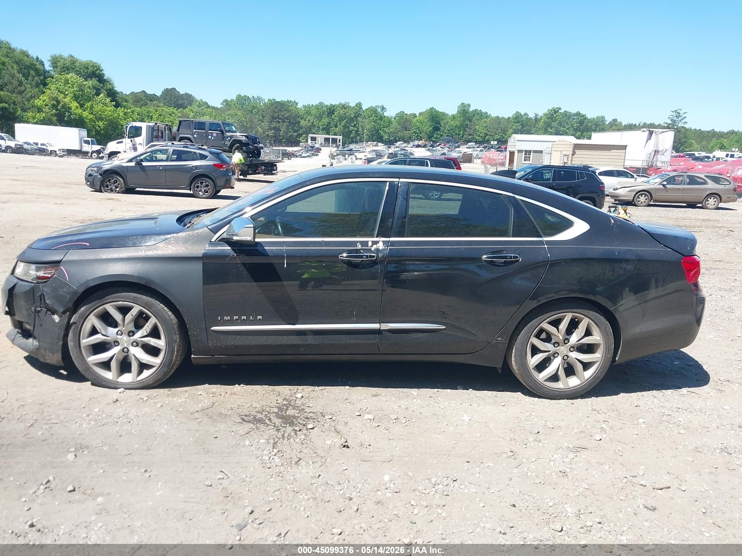 2015 Chevrolet Impala 2lz Black vin: 2G1165S39F9242574