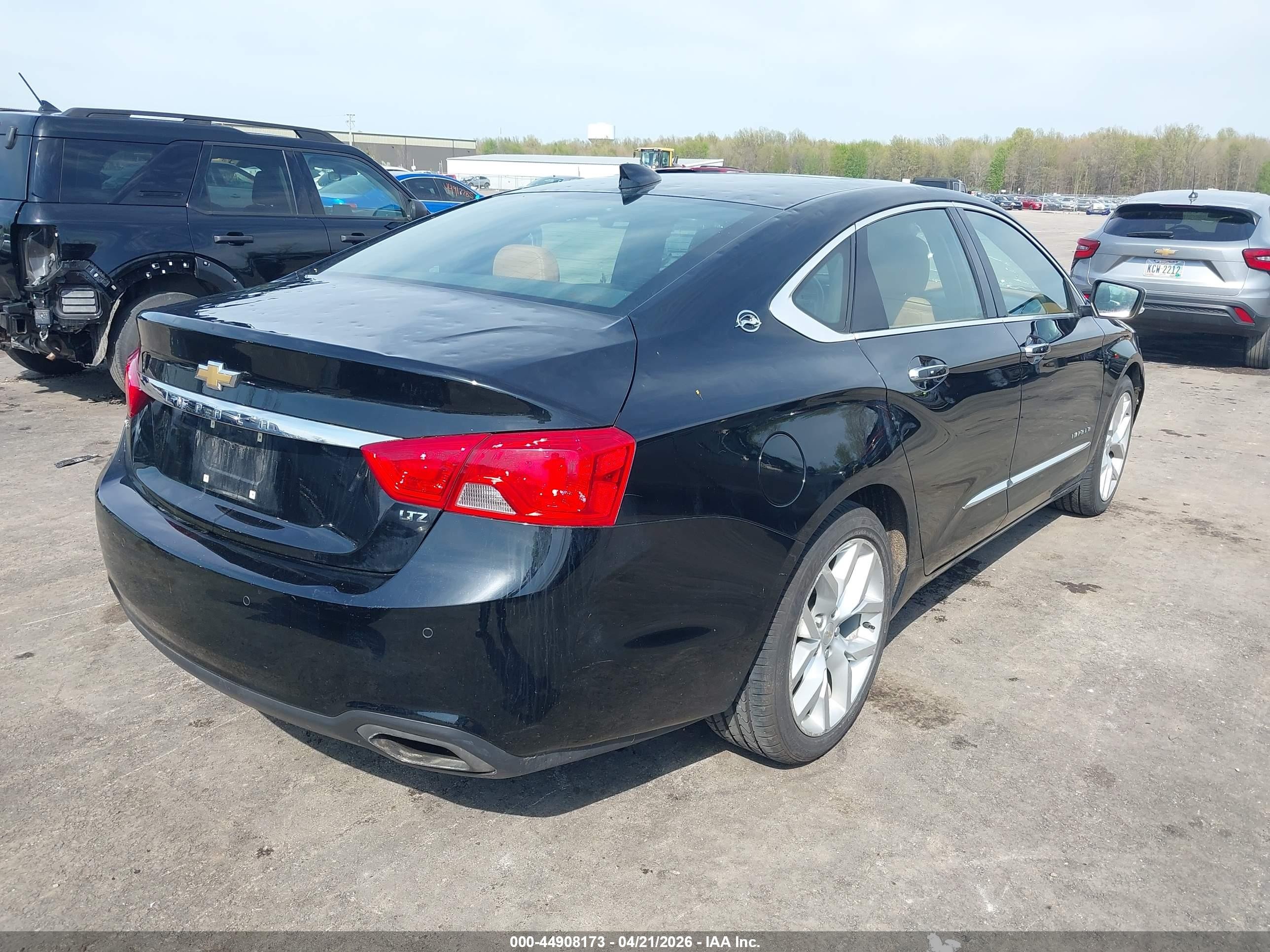 2015 Chevrolet Impala 2lz Black vin: 2G1165S3XF9144573
