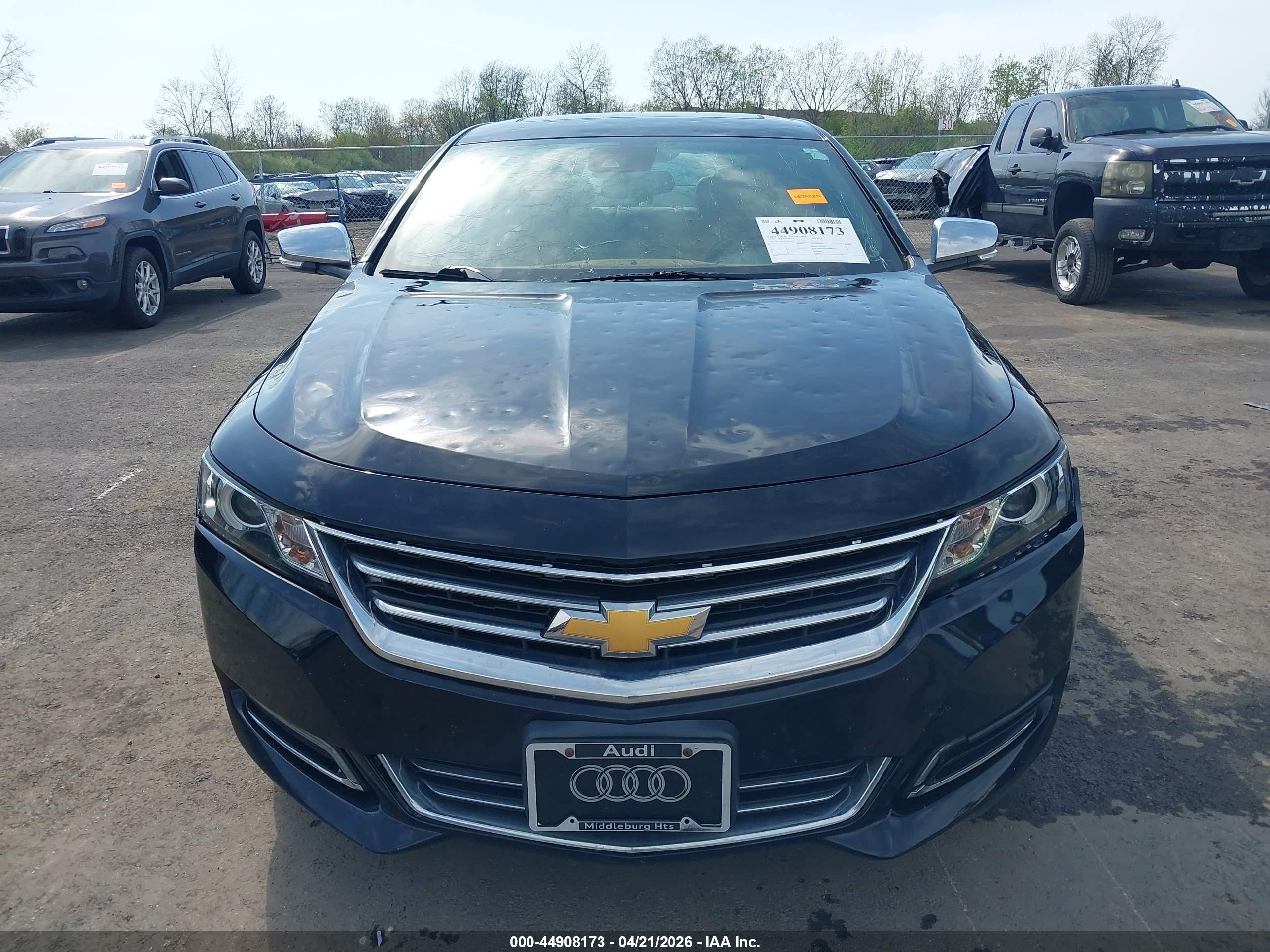 2015 Chevrolet Impala 2lz Black vin: 2G1165S3XF9144573
